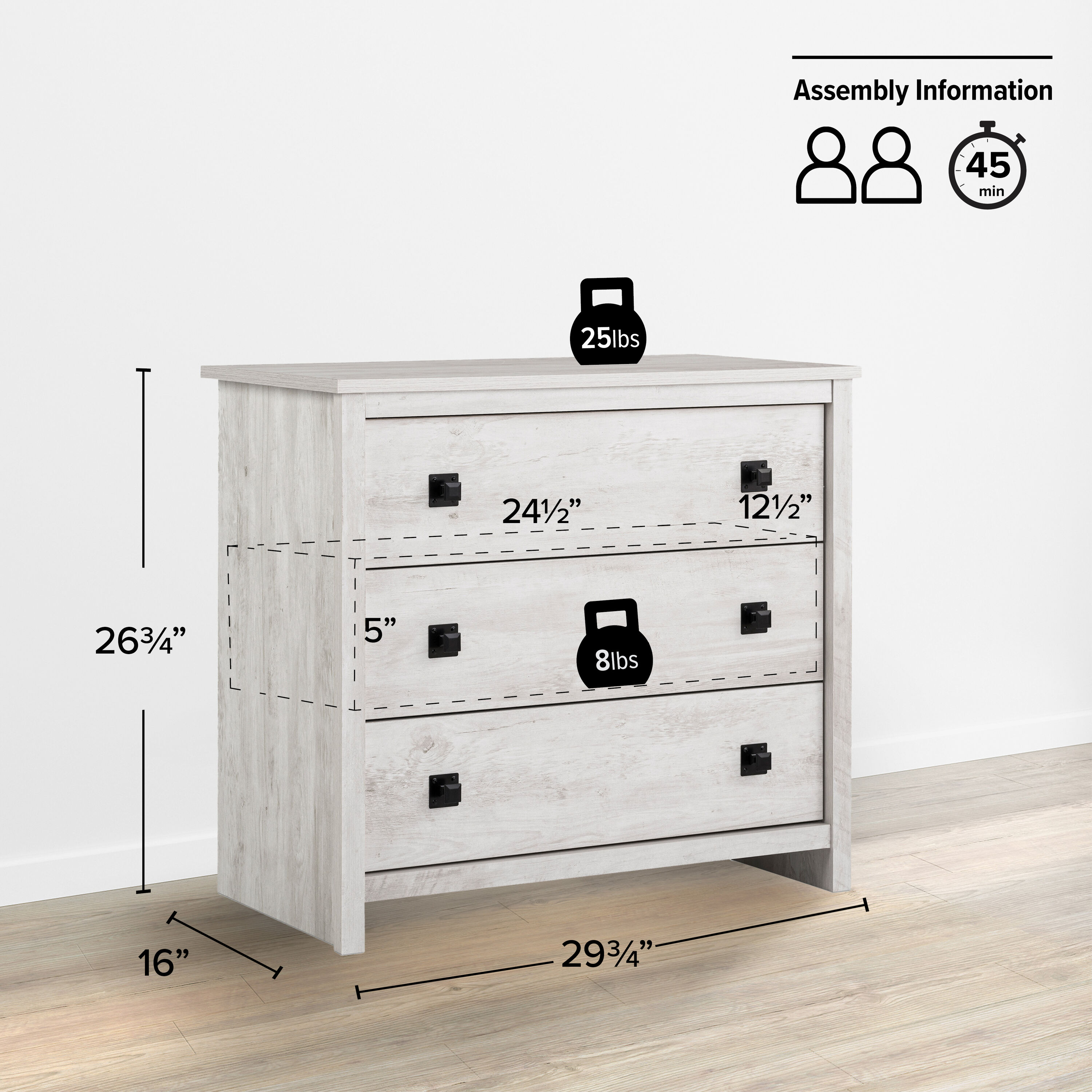 Prepac ADNR-2403-1 nightstands - View #2