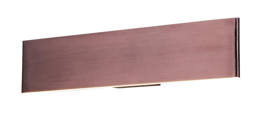 ET2 E22901-BRZ Blade 2-Light Anodized Bronze LED Modern/Contemporary Vanity Light Bar