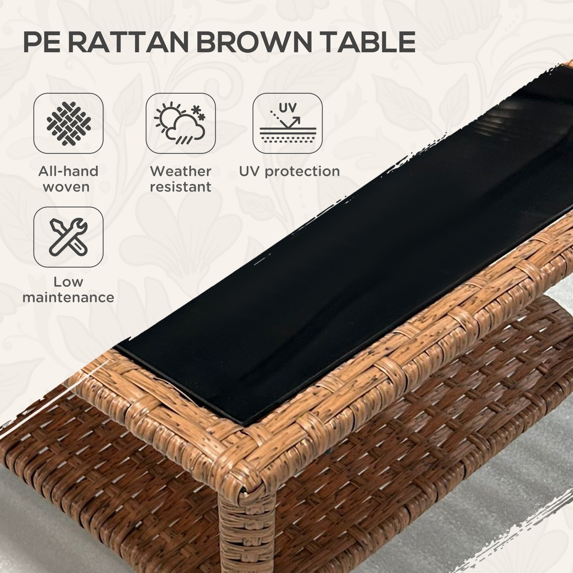 Mondawe MA-GCABQ-289E Patio-Tables - View #4