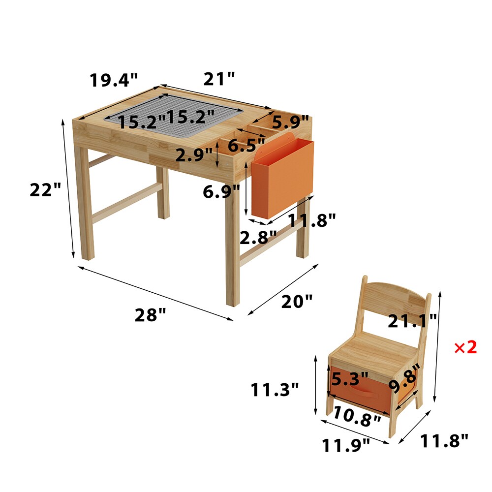 FUFU&GAGA KF390124-01 Kids-Play-Tables - View #15