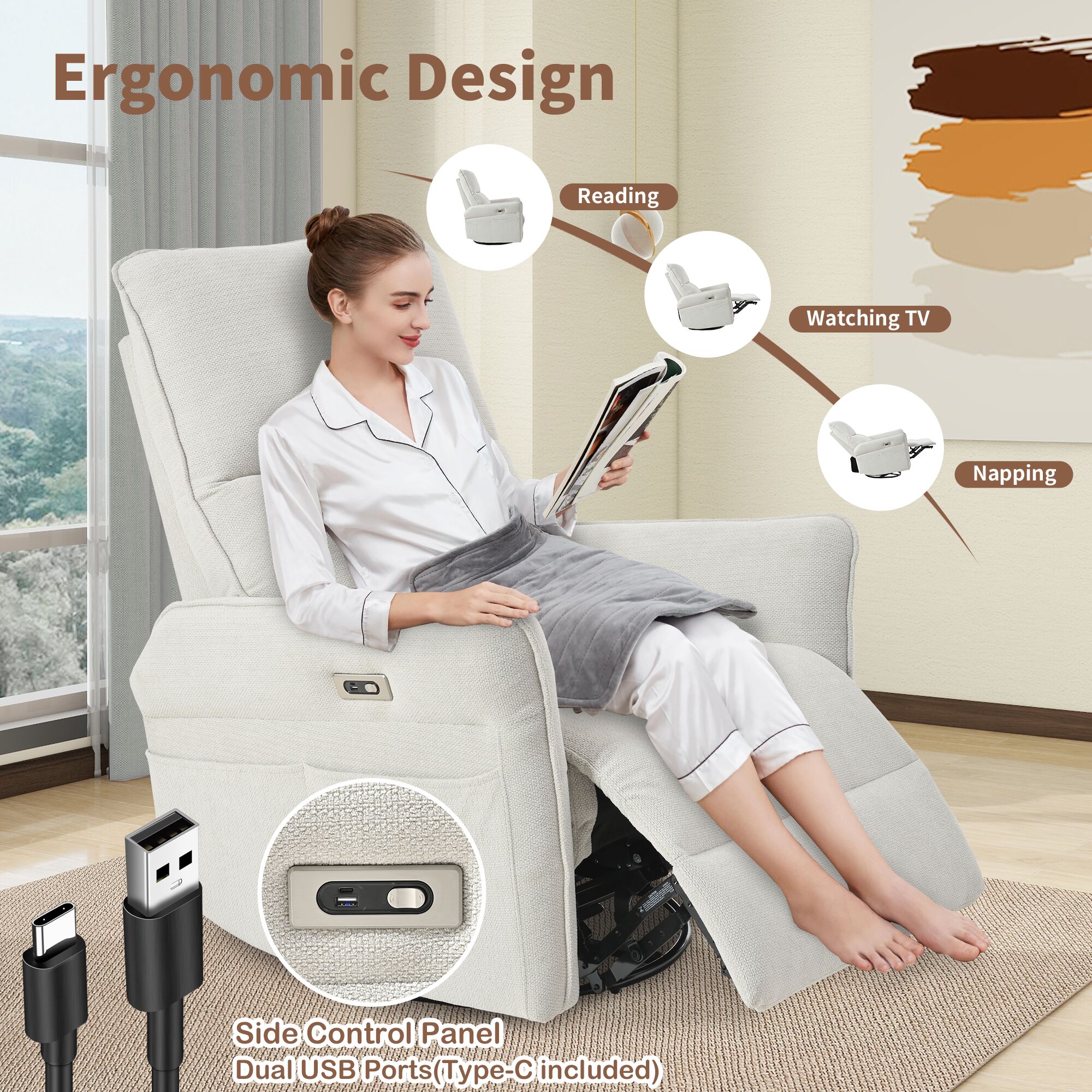 Tinyhomie LW-RV-BMM482 recliners - View #4