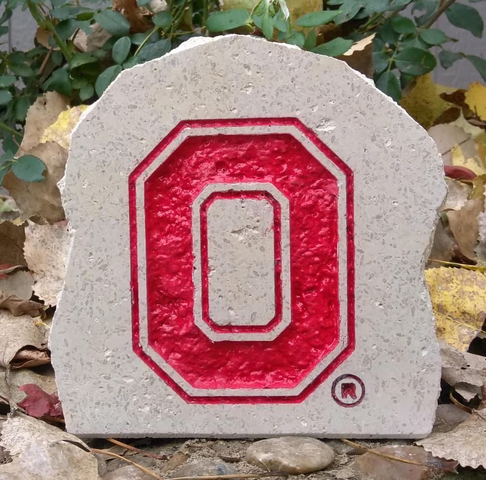 Stoneworx OHIOST009 Ohio State Buckeyes 5.5-Inches H x 5.5-Inches W Multiple colors/finishes Garden Statue