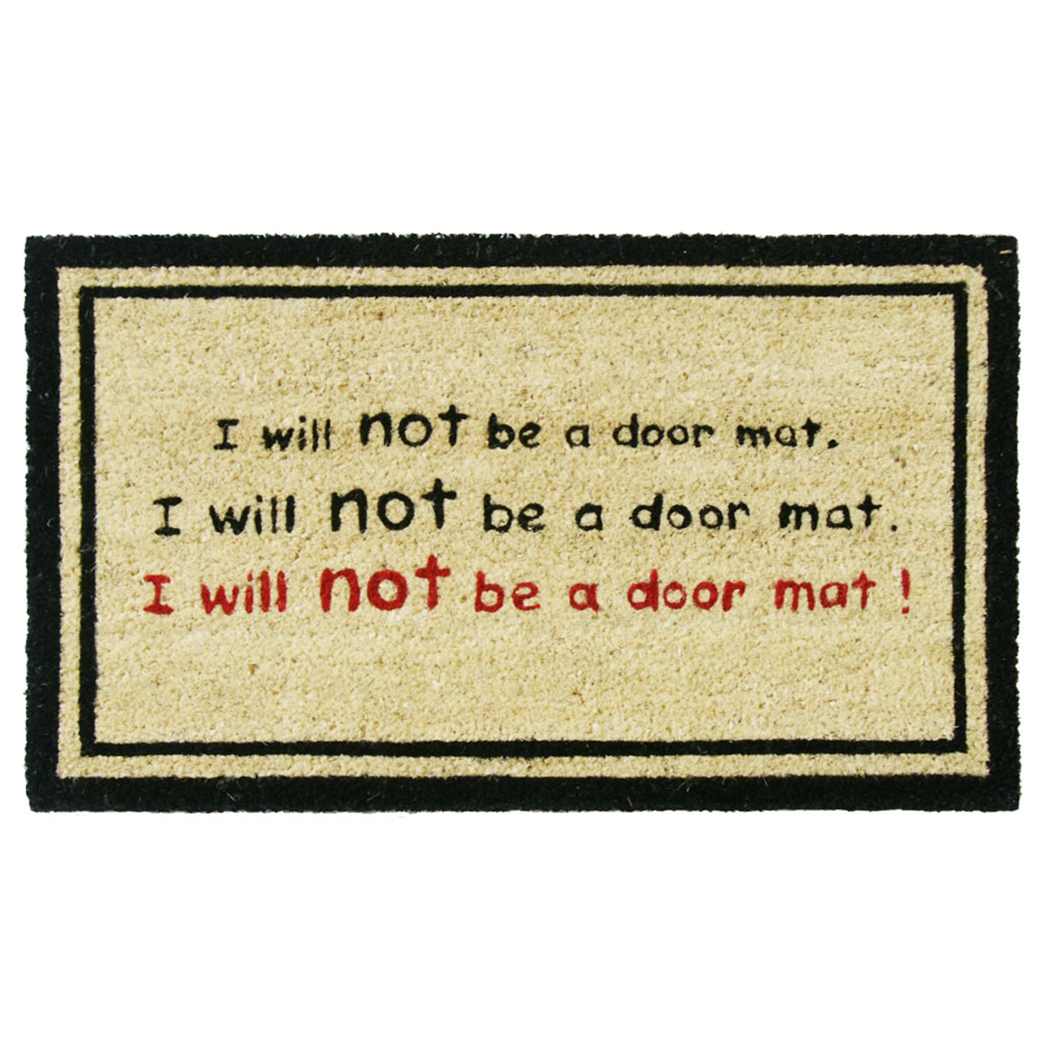 Heavy Duty Door Mat Indoor Doormat Natural Rubber Has No - Temu