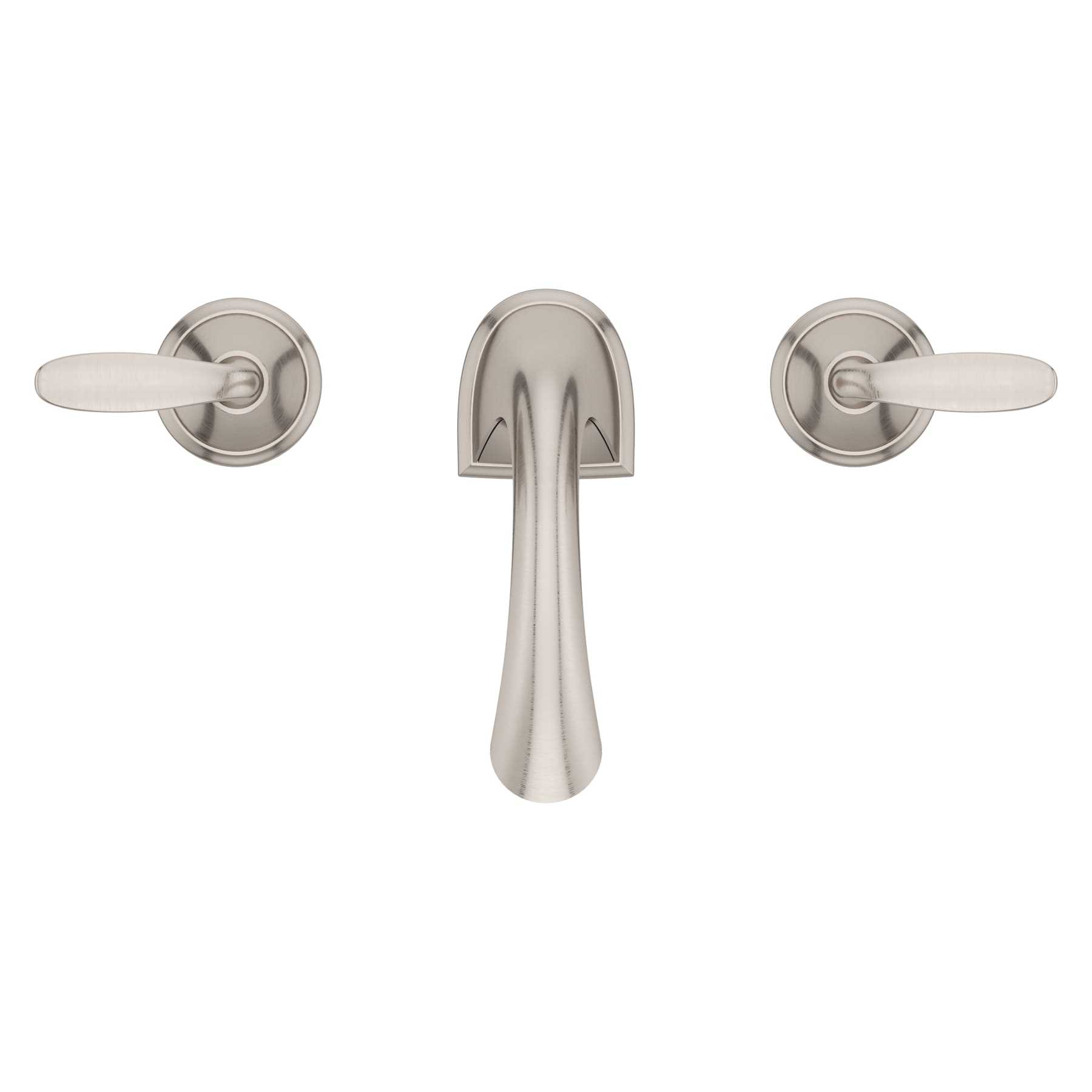 Pfister Pasadena Brushed Nickel Widespread 2 Handle WaterSense Bathroom   50235103 