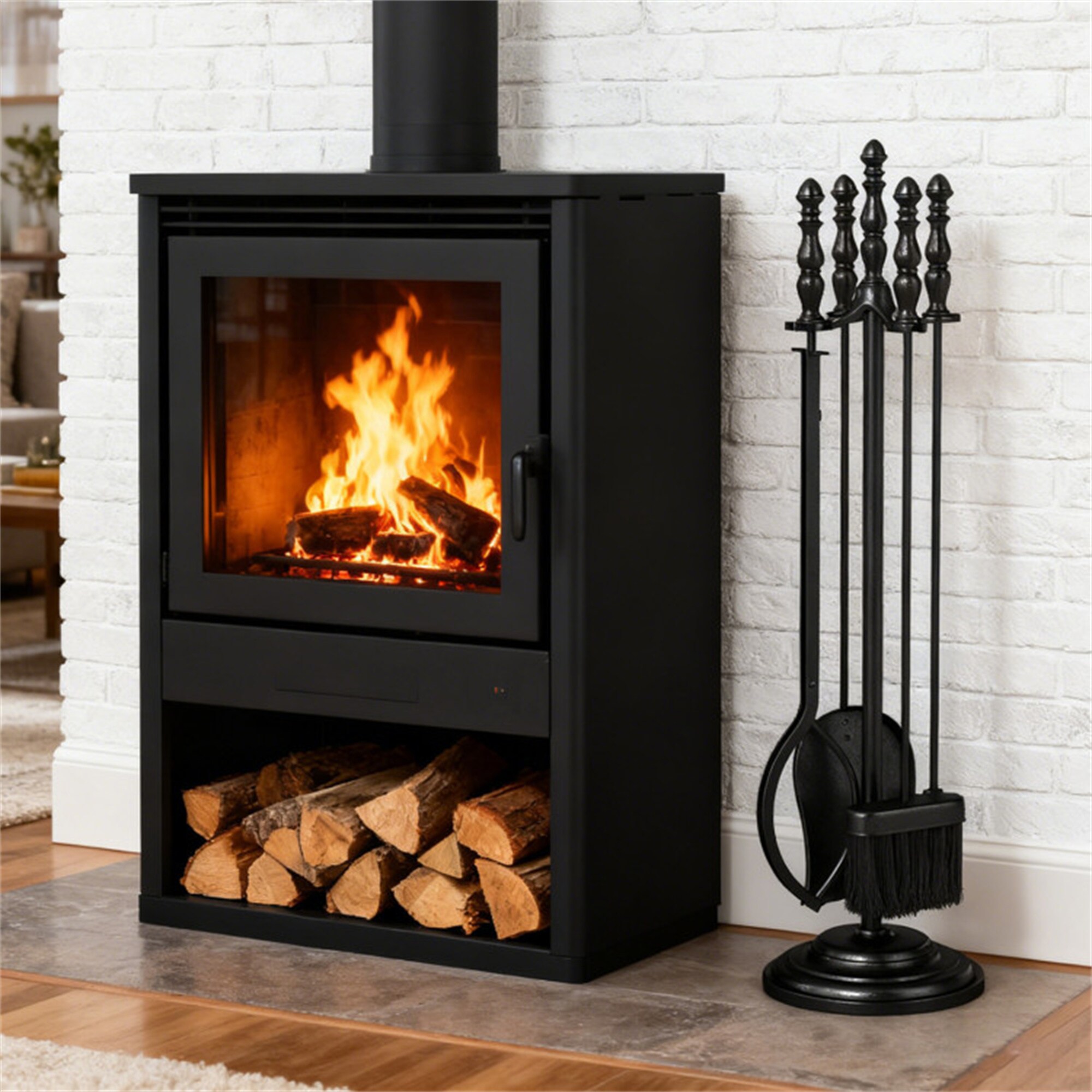BABOOM BOM-216US-WH-CO Fireplace-Tools - View #3