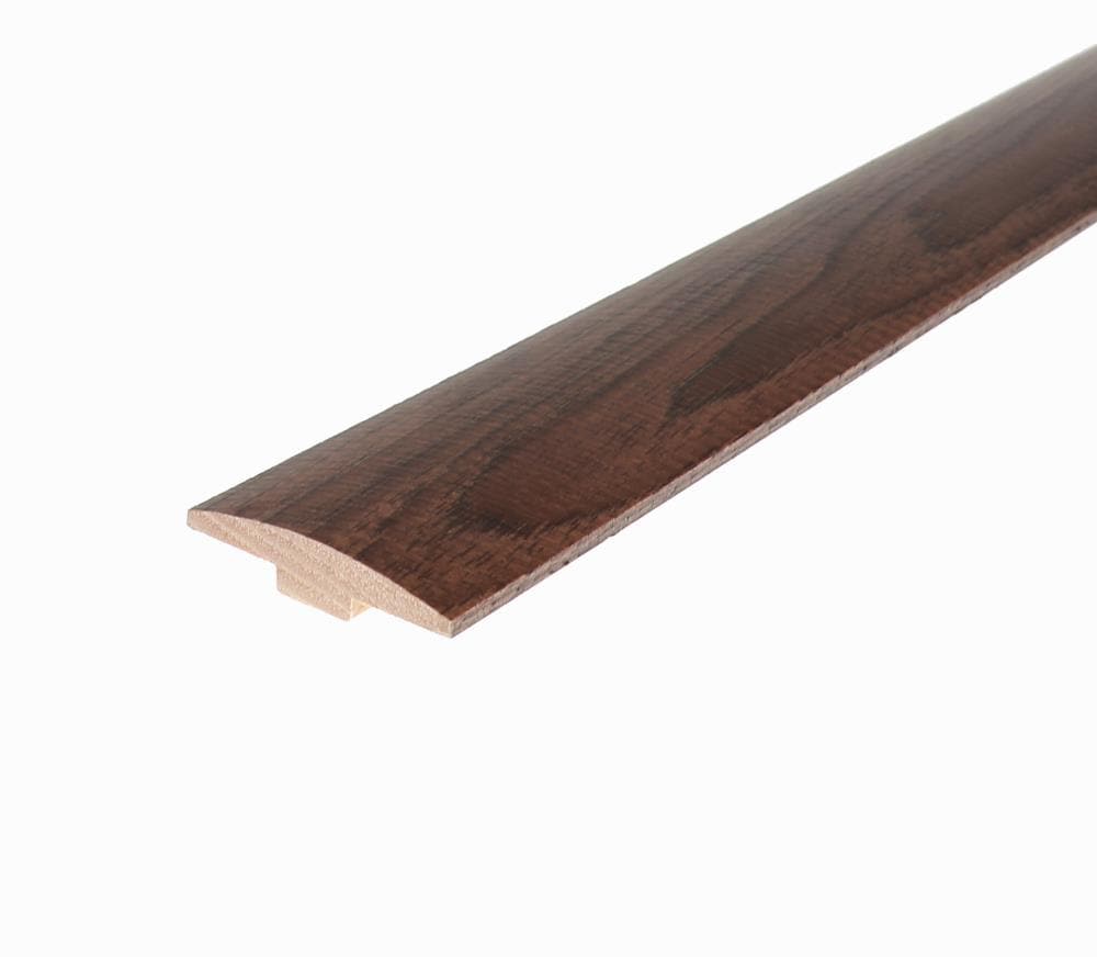 Flexco 3414574 Hickory Montaner Distressed 0.435-Inches T x 2-Inches W x 78-Inches L Solid wood T-moulding