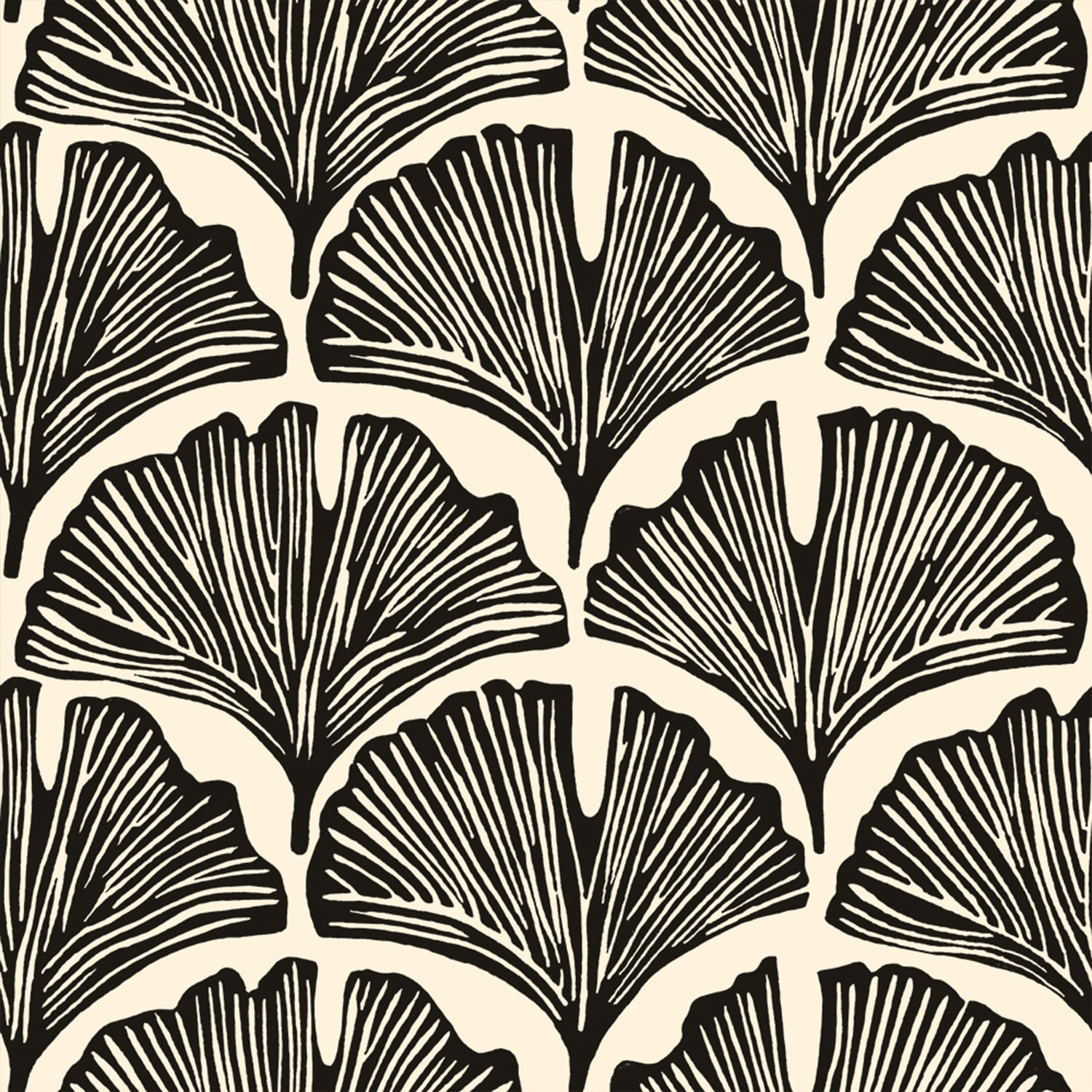 Tempaper NG14140 28-Sq. Feet Zebra Black Vinyl Floral Self-adhesive Peel and Stick Wallpaper
