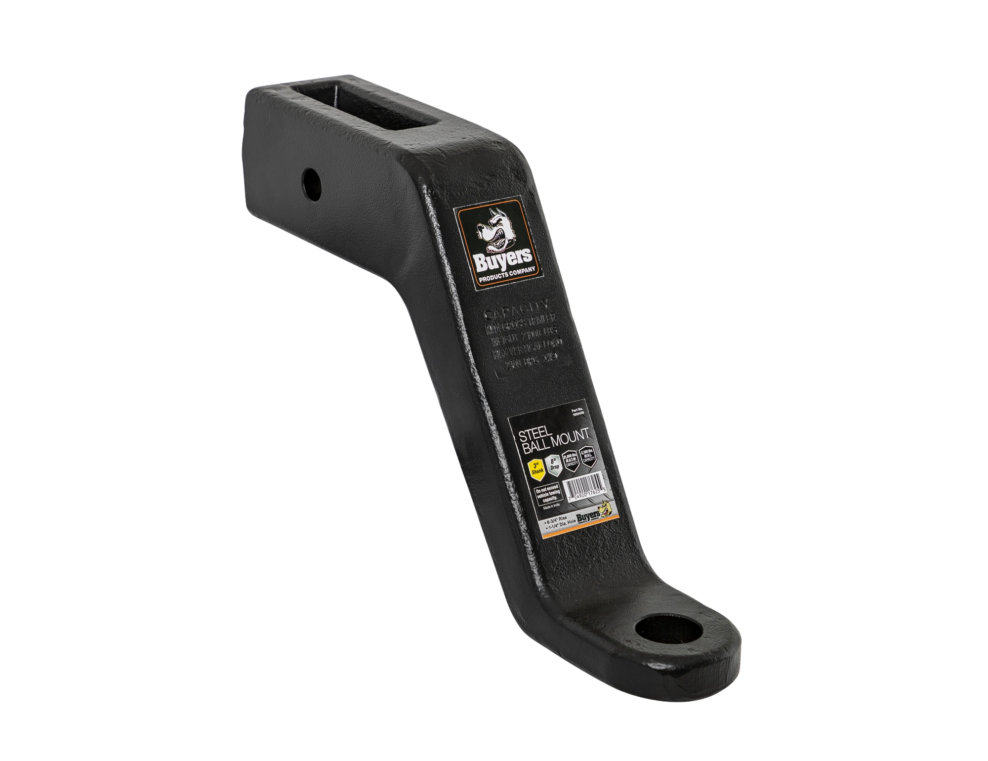 Buyers Products 1803458 3-in Receiver Class III/IV Steel Hitch Mount