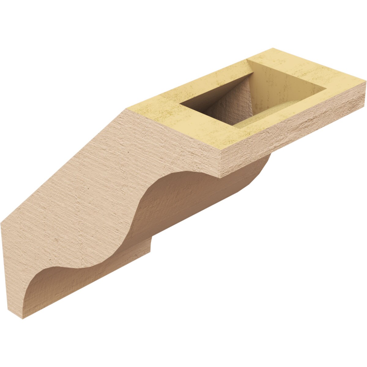 Ekena Millwork BRCUR05X08X08FSTRCPR braces - View #6