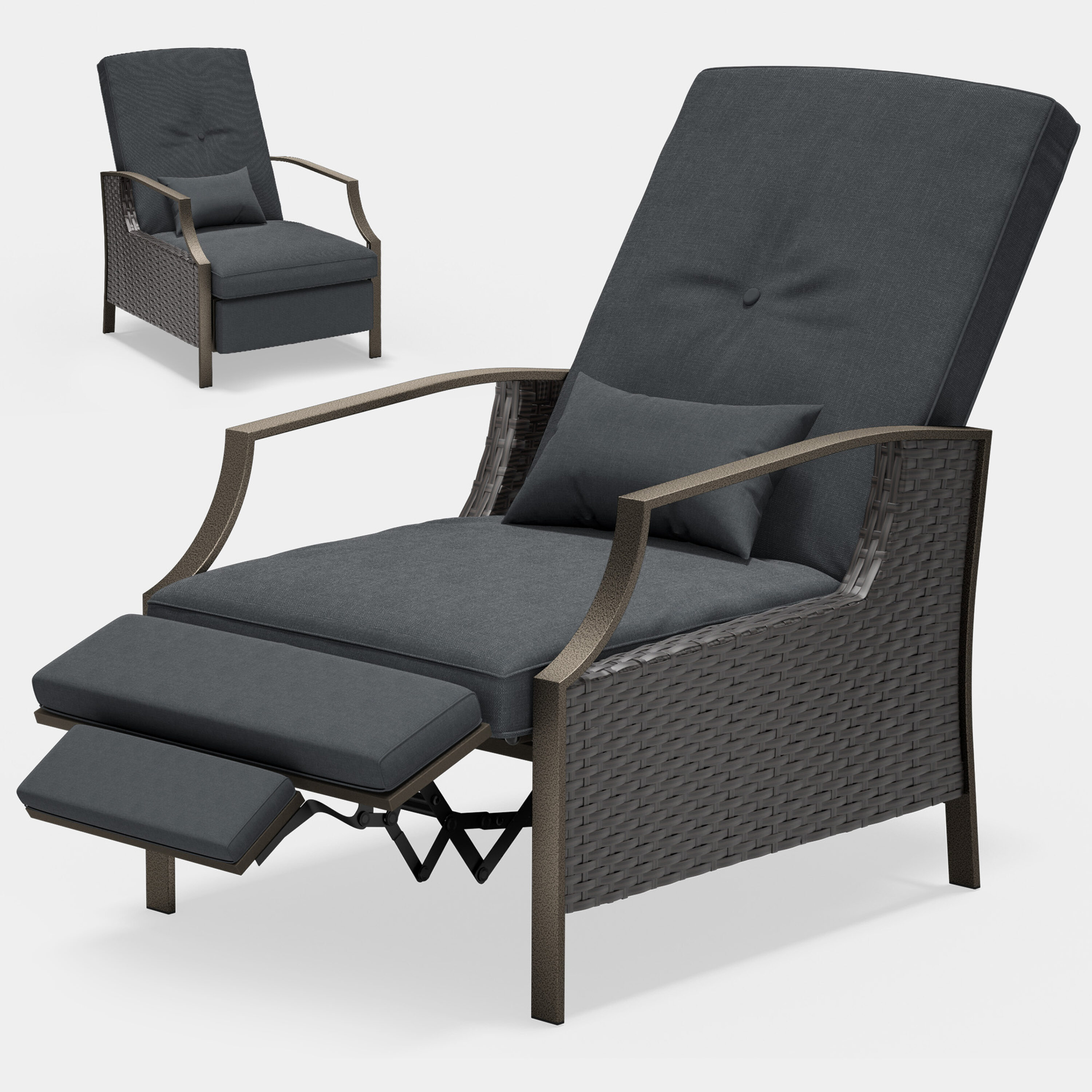 JEAREY KDTSTY-01GY Patio-Chairs - View #7