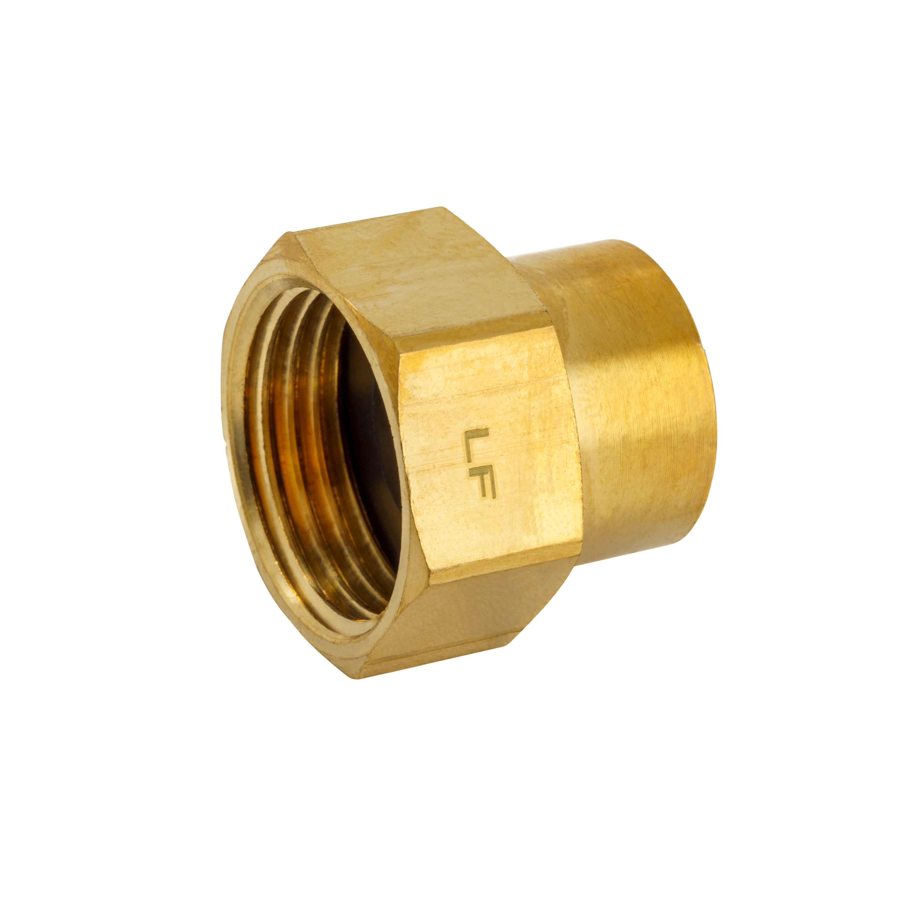Proline Series 1/4-in Compression Nut Fitting in the Brass Fittings  department at
