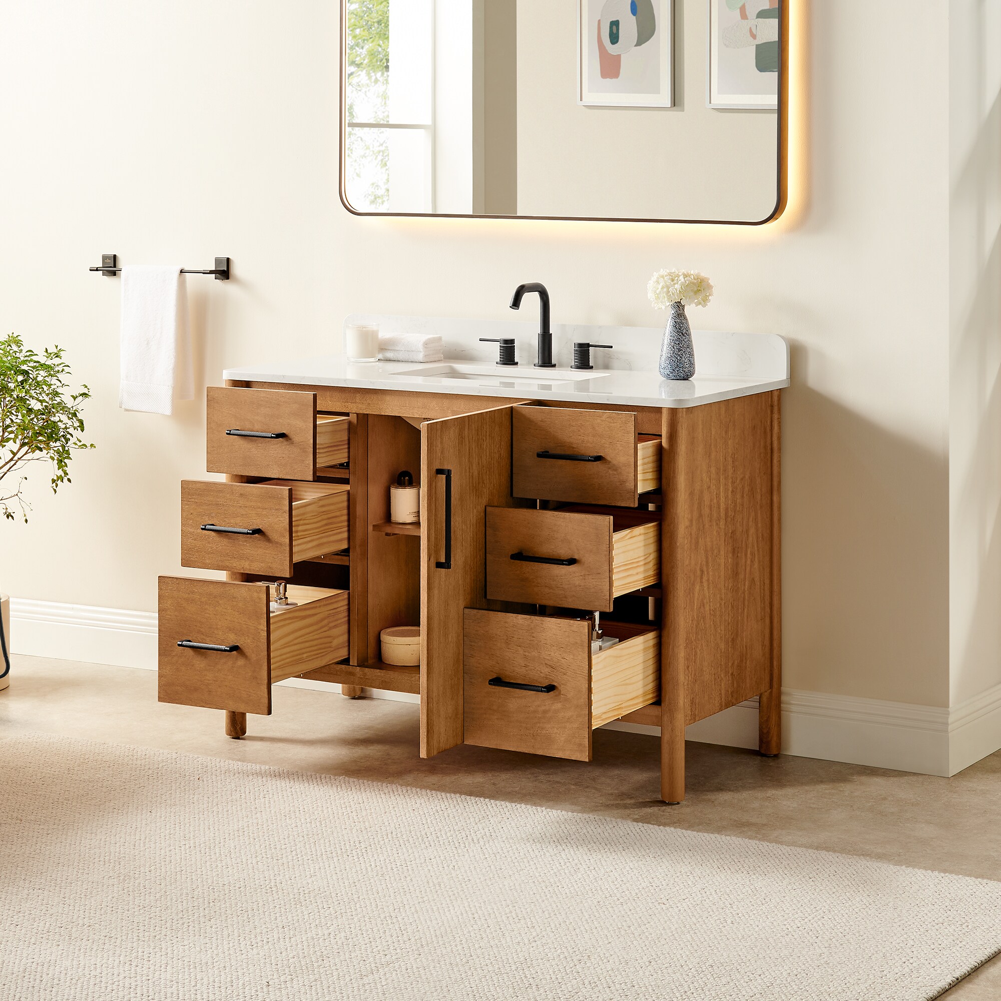 Altair 578048-MB-GW-NM Bath-Vanity-Combo - View #4