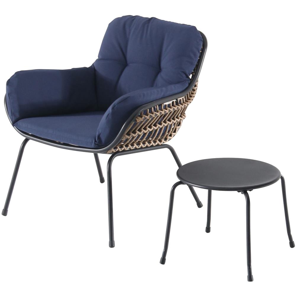 Hanover NAYA3PC-NVY Patio-Conversation-Sets - View #5