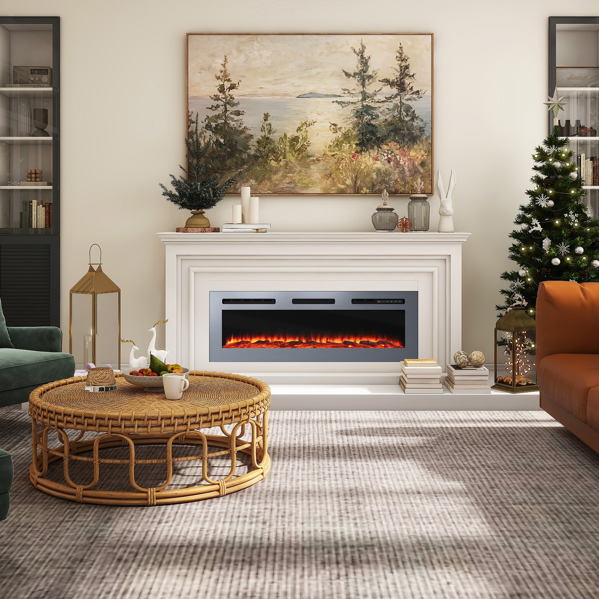 Mondawe MO-CB73977 Electric-Fireplaces - View #3