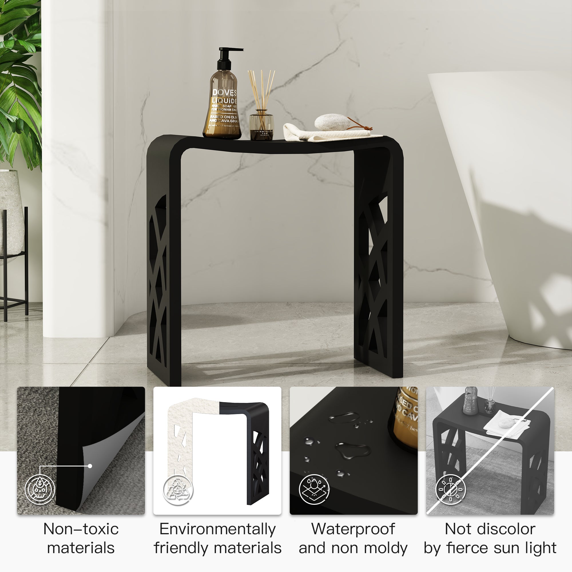 Boyel Living BLBR16002DH03SB Bath-Safety-Seats-Benches - View #5