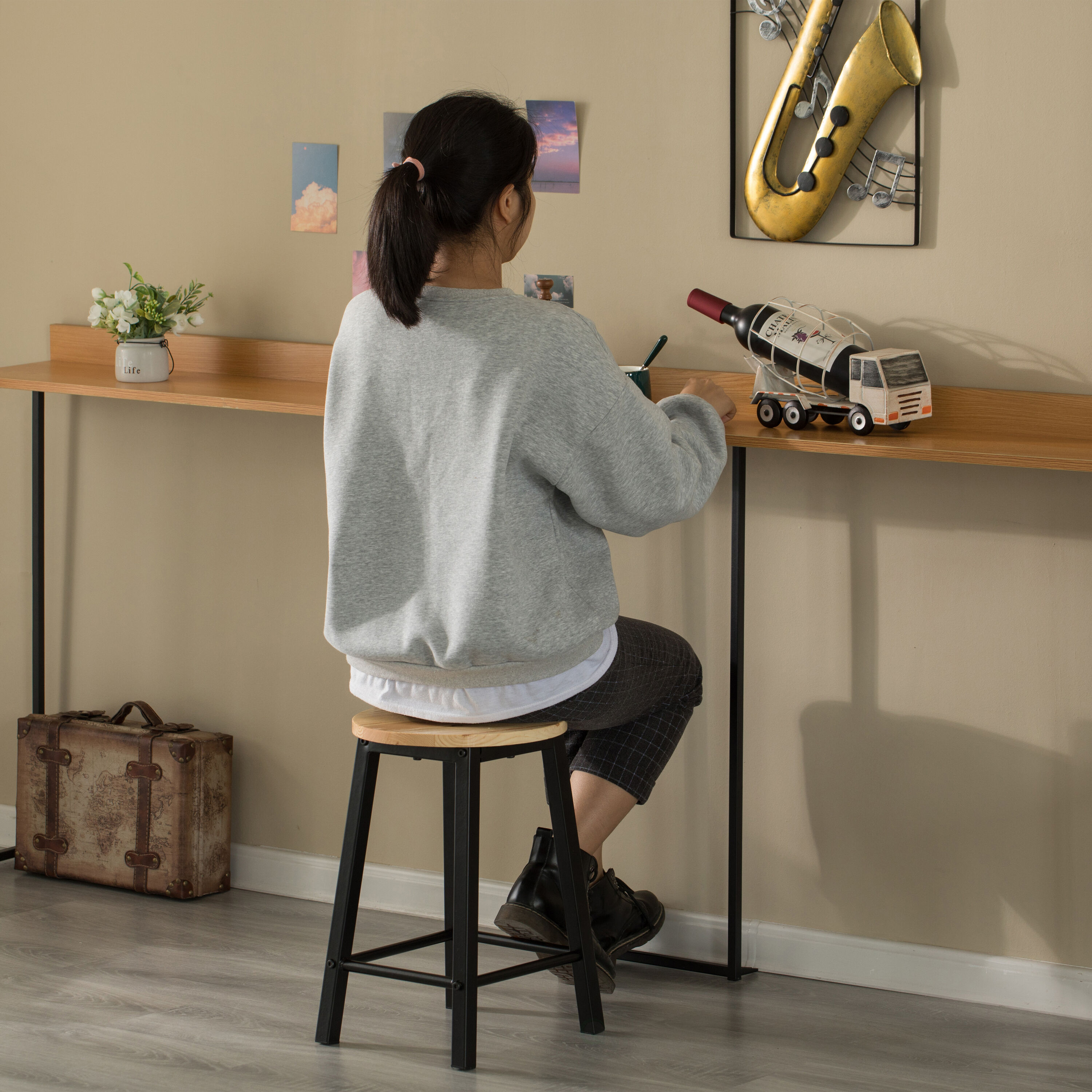 Vintiquewise QI004467.4 stools - View #3