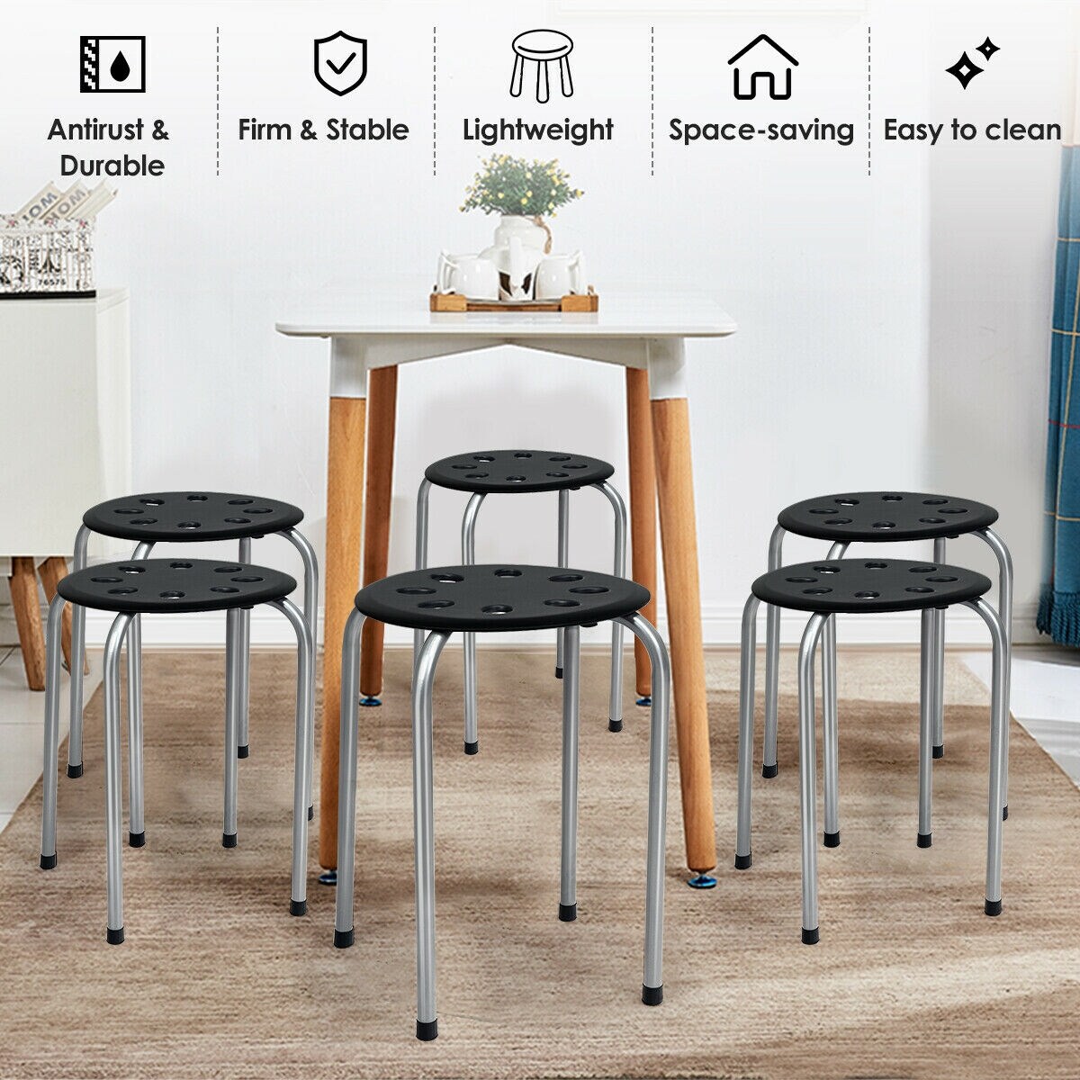 Sumyeg WF-HW64245GR-LA stools - View #5