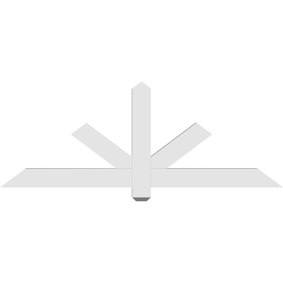 Ekena Millwork GBP060X23X0204KEN00 Exterior-Brackets-Braces - View #4