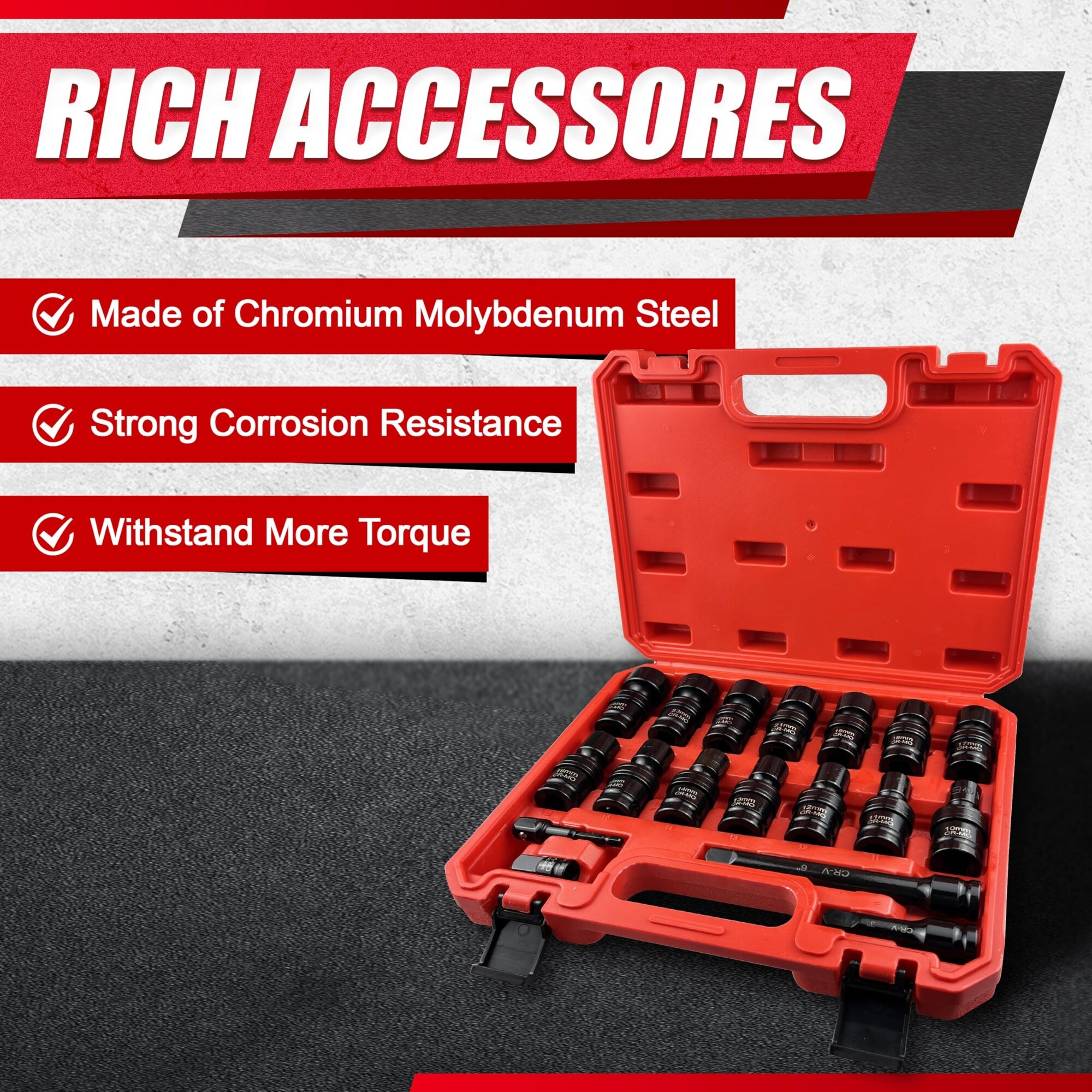 LAIFUCAM LLA0803A062 Impact-Socket-Sets - View #3