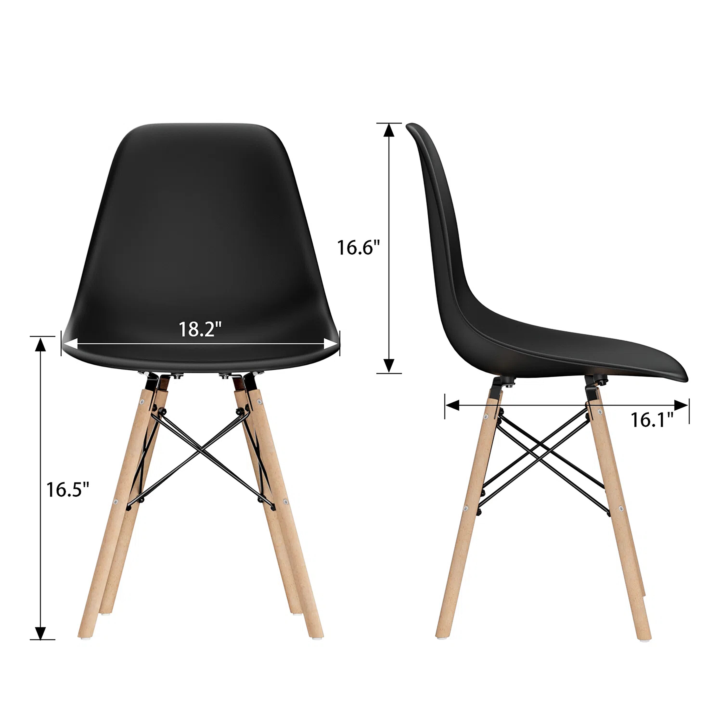 Vineego LS-LC7000-4 Dining-Chairs - View #8