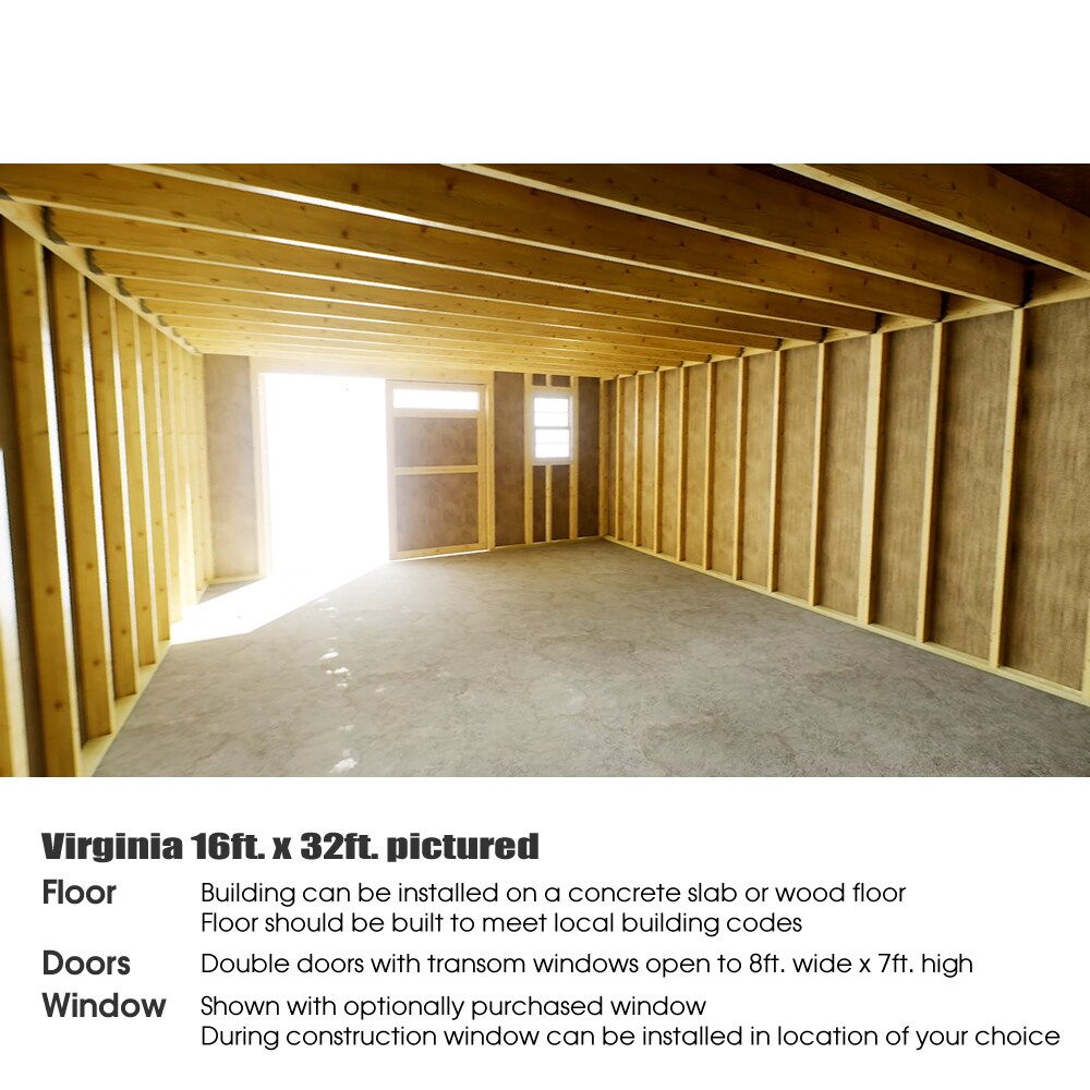 Best Barns VIRGINIA1624 Garage-Buildings - View #7