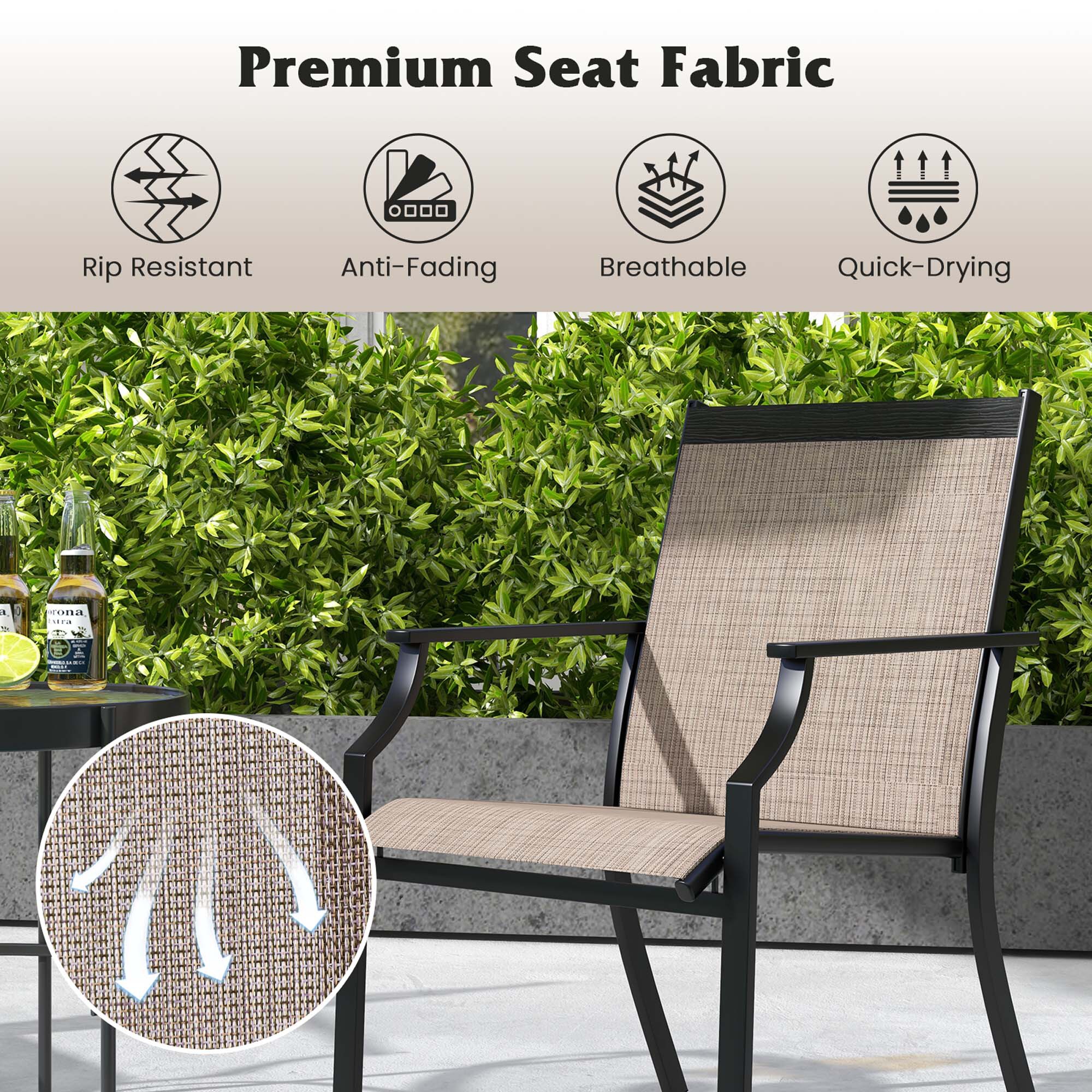 Costway HCST00277 Patio-Chairs - View #6