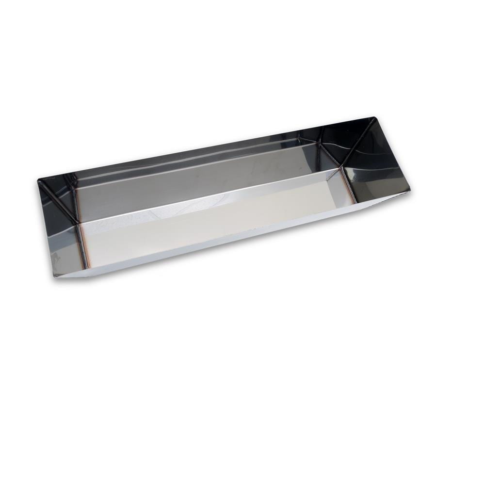 Marshalltown 6394 Heli-Arc 10-Inches L x 4.25-Inches W x 3.5-Inches D Stainless steel Drywall Mud Pan