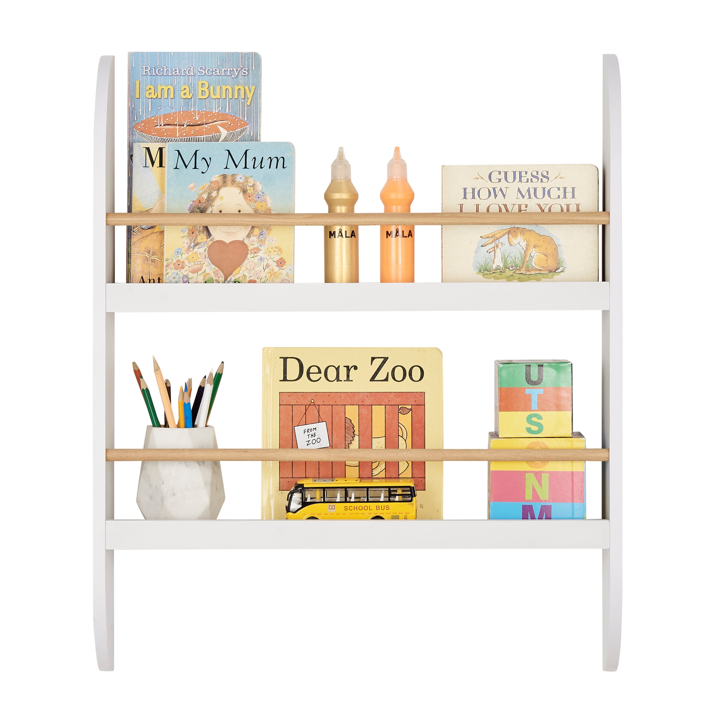 Danya B. XF22317WH Kids-Bookcases - View #12