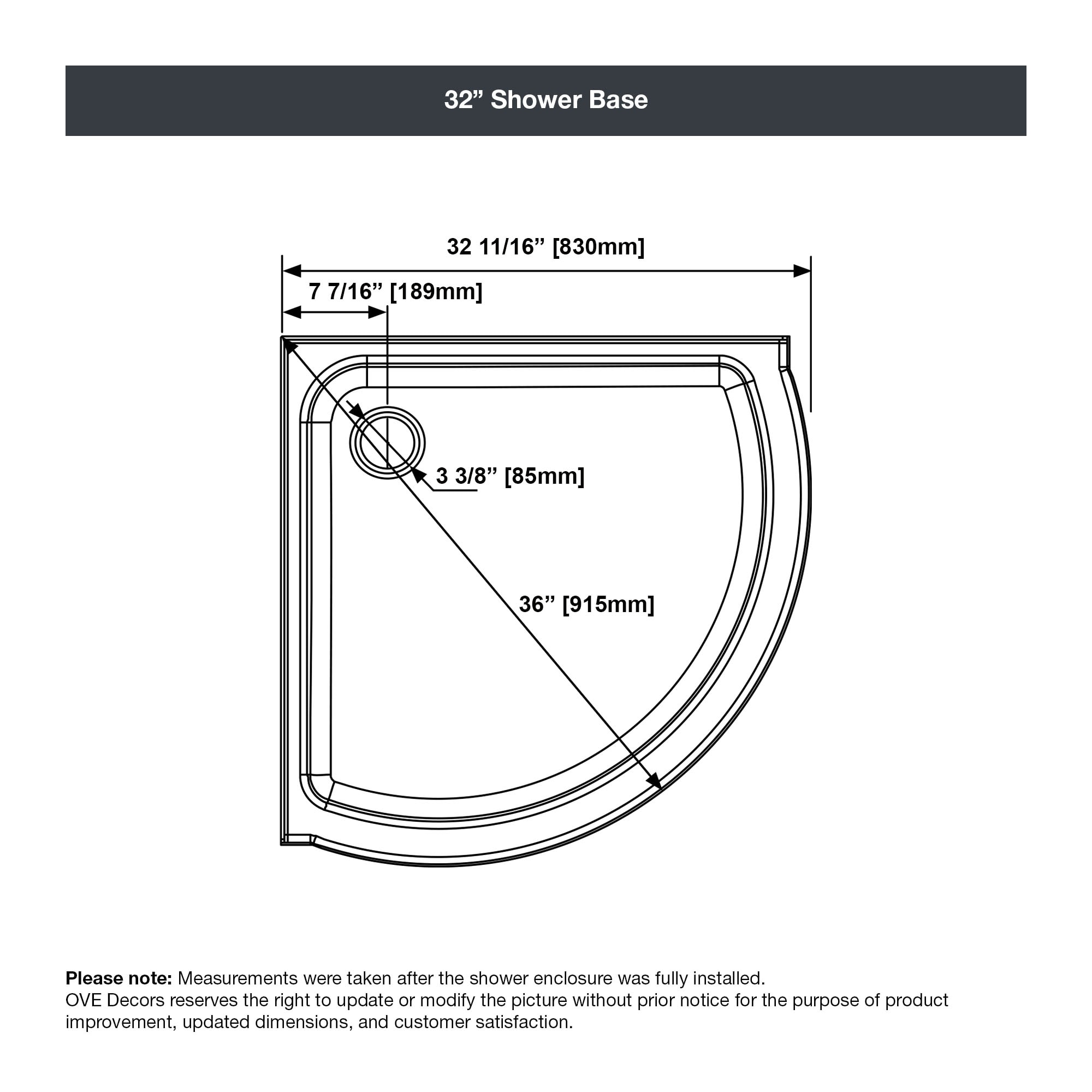 OVE Decors 14SKC-B14311-001AC Alcove-Shower-Kit - View #14
