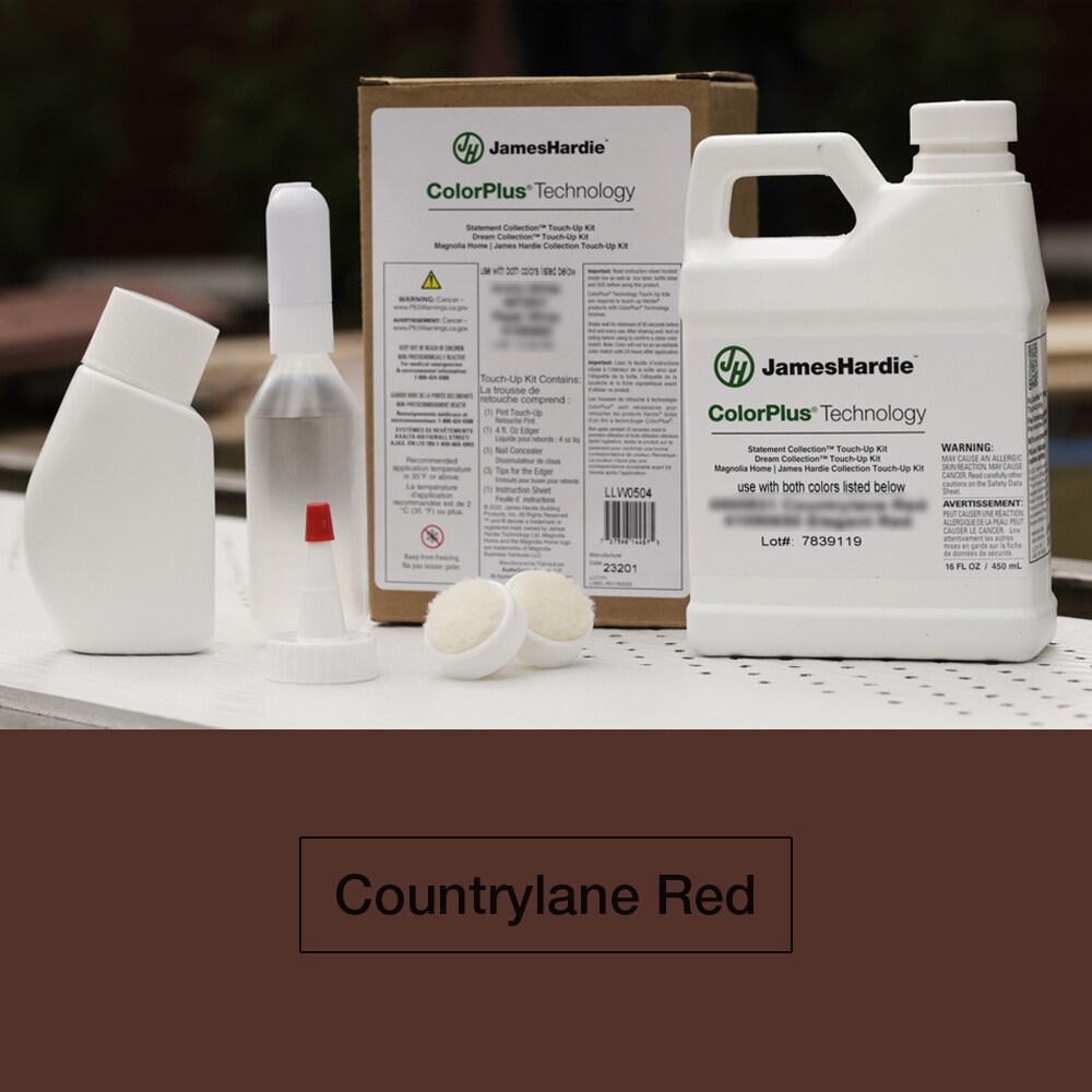 James Hardie 4900831 Statement Collection Touch-Up Kit Countrylane Red 16-fl oz