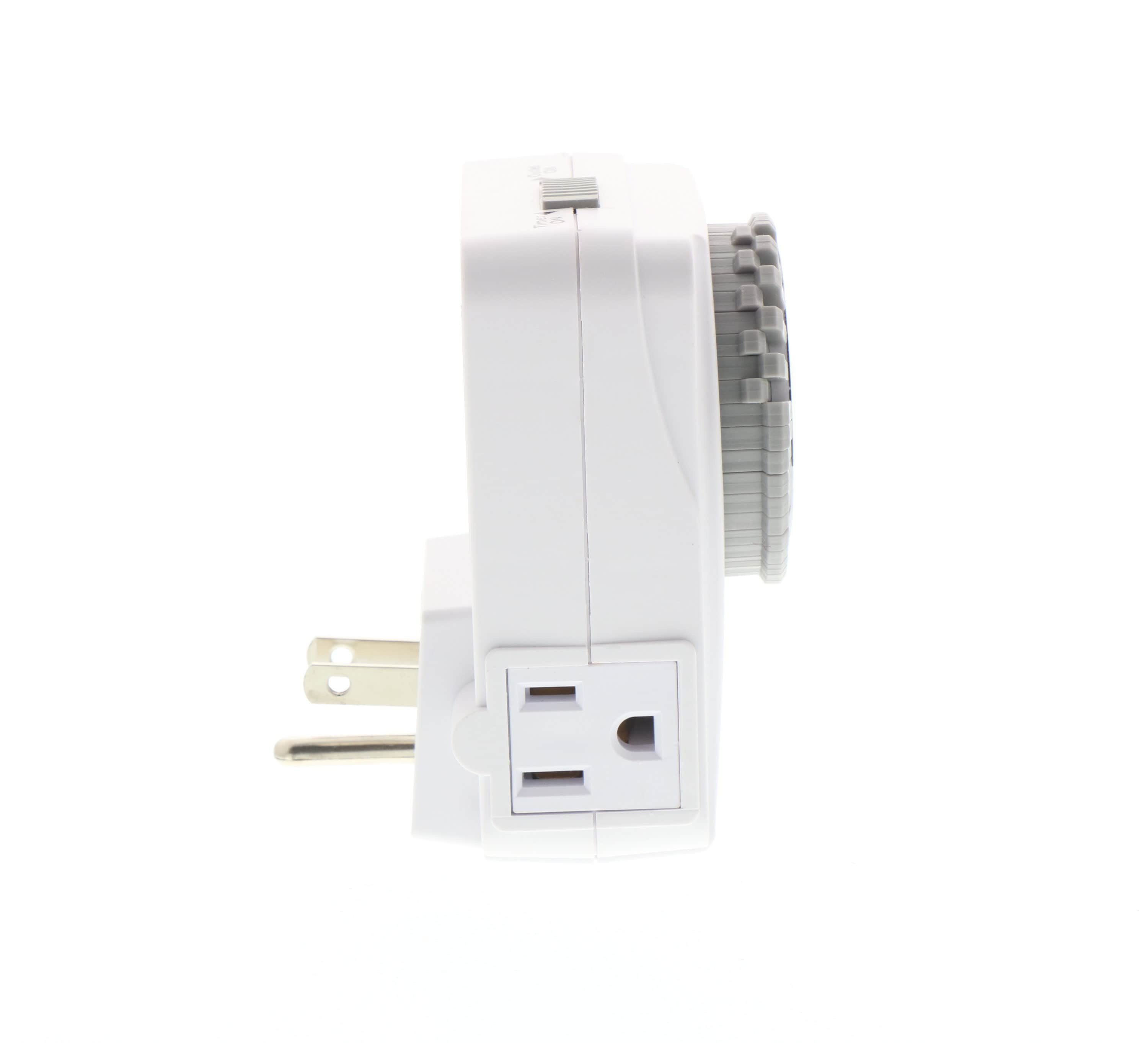 Utilitech 15-Amps 125-volt 2-Outlet Plug-in Countdown Indoor