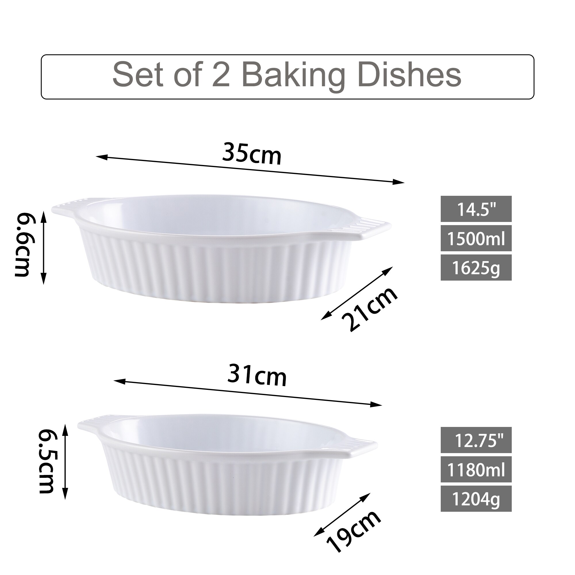 MALACASA BAKE.BAKE-032-WB bakeware - View #4