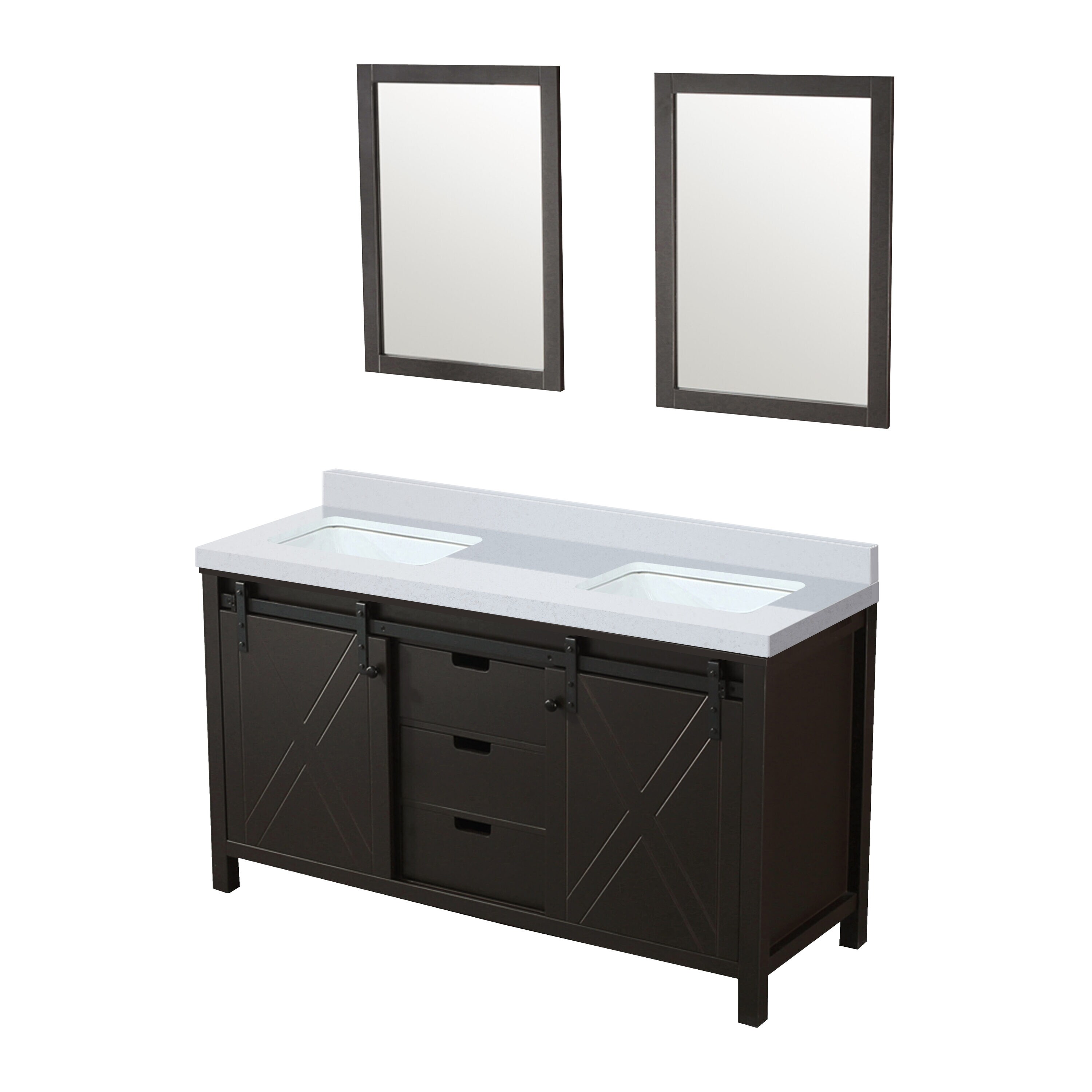Lexora LM342260DCCSM24 Bath-Vanity-Combo - View #3