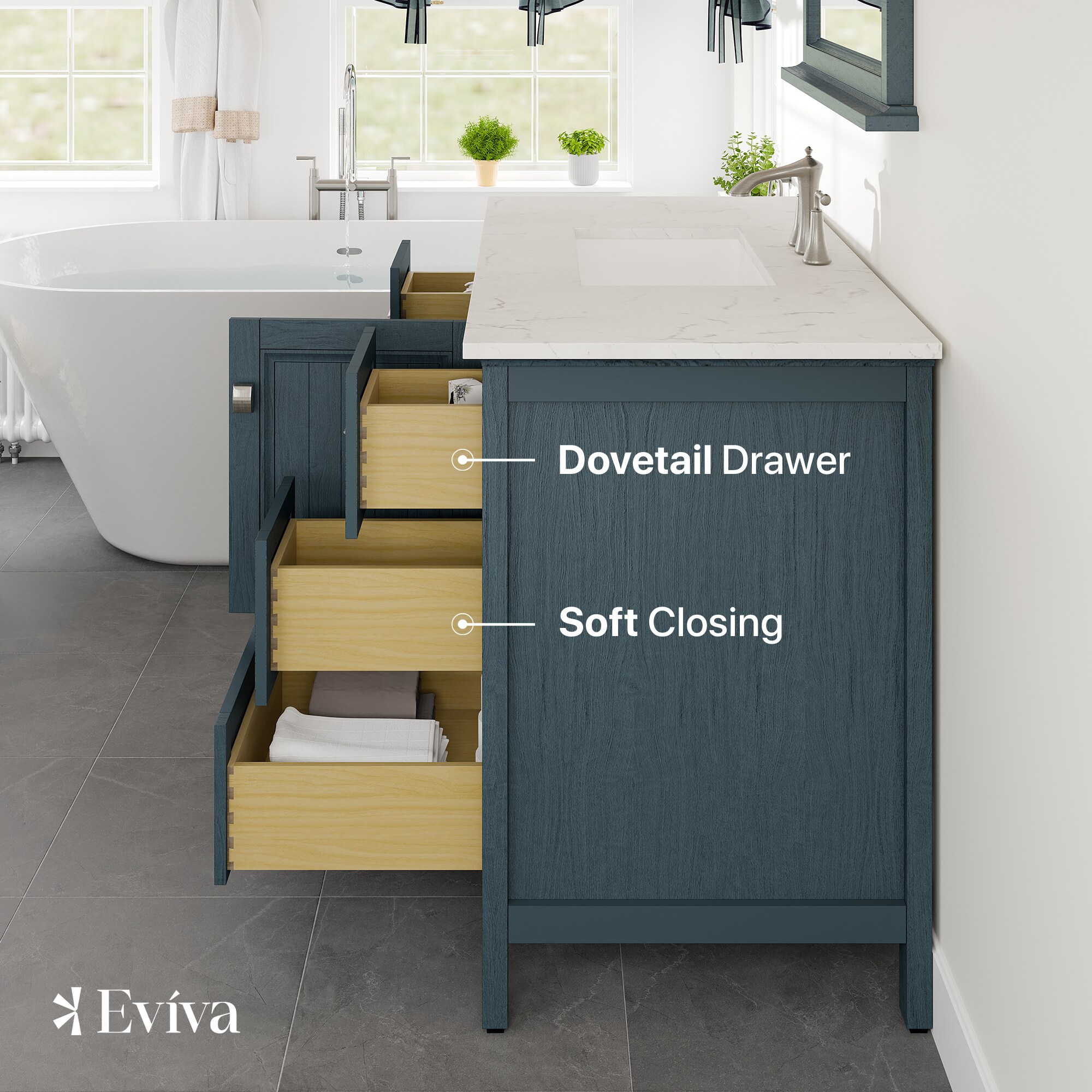 Eviva EVVN612-42AB-Q Bath-Vanity-Combo - View #5