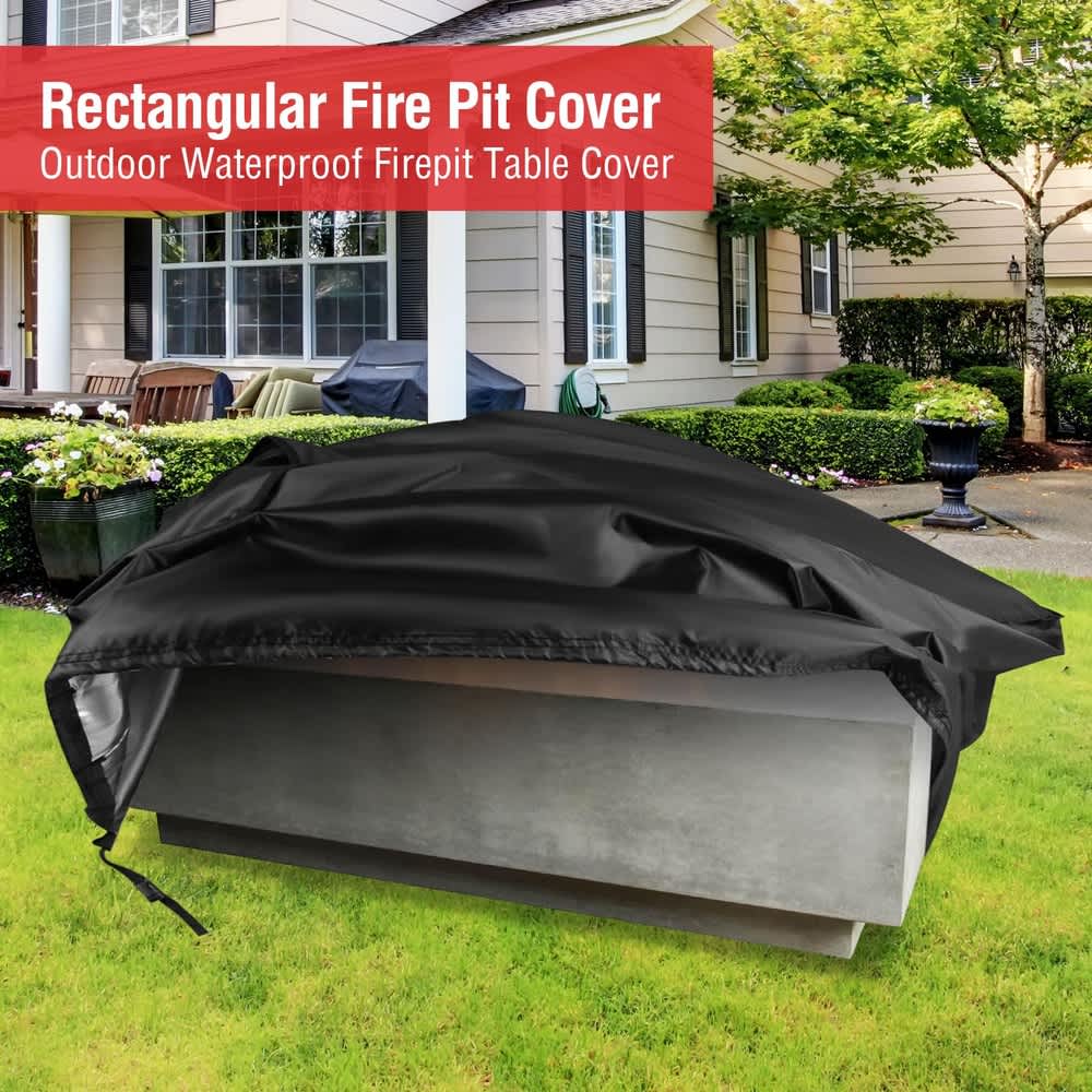 Aoibox LAB0331F28 Fire-Pit-Covers - View #4