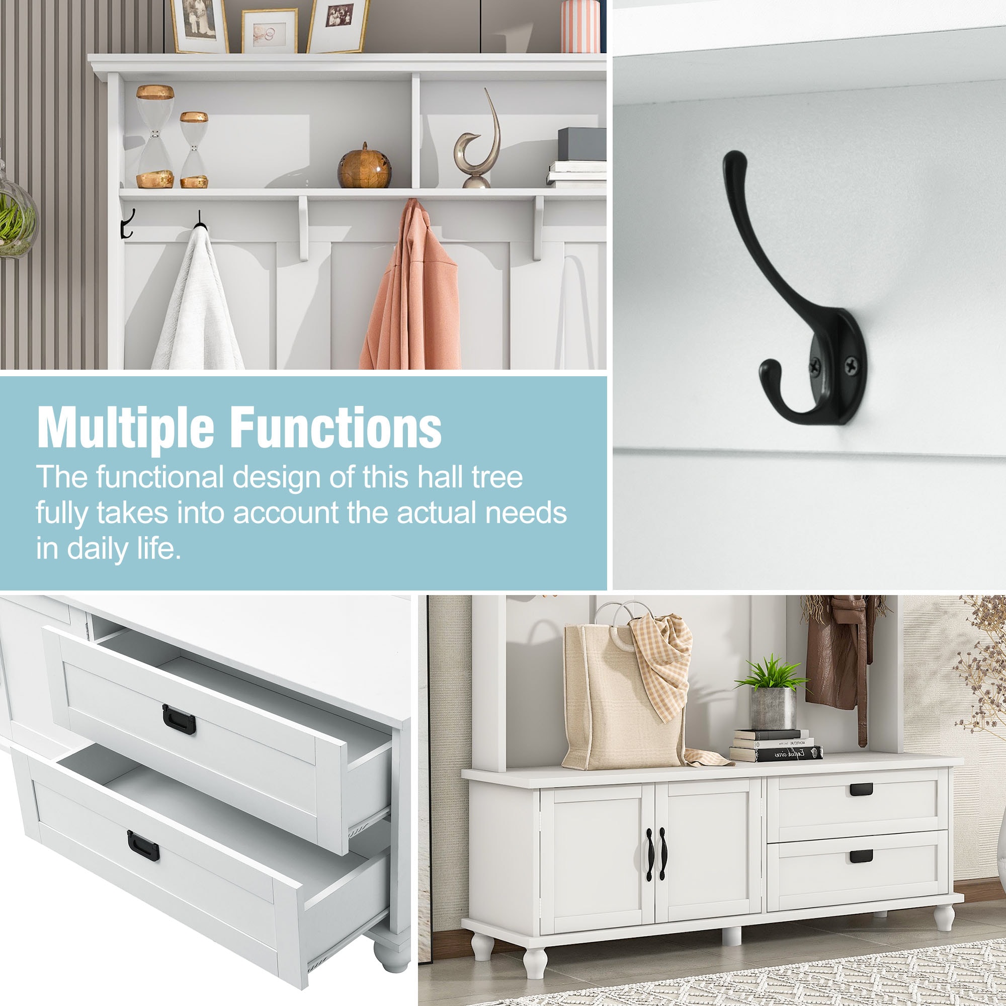 ModernLuxe WF306450AAK Coatrack-Stands-Pedestals - View #3
