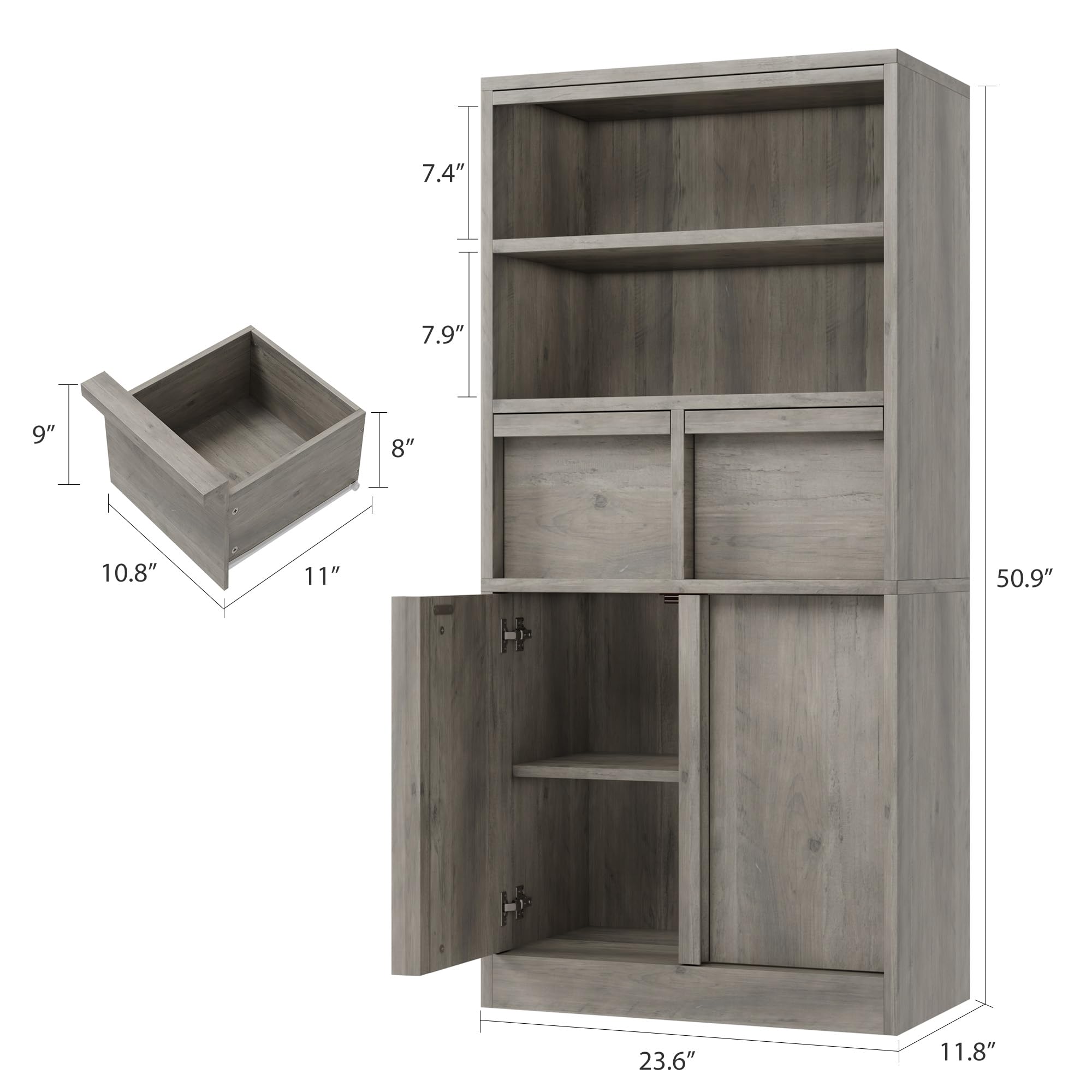 Garvee PHO-0Y8X7V6L Linen-Cabinets - View #2