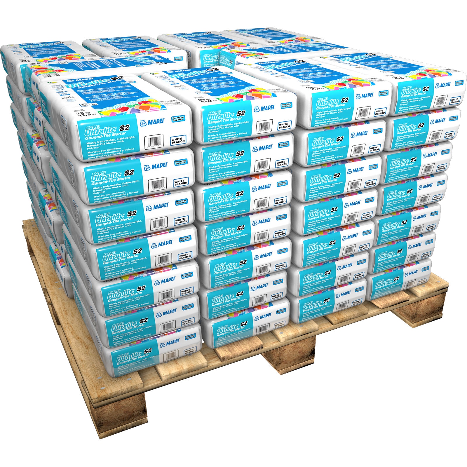 MAPEI 1199270P ULTRALITE S2 White Thinset Tile Mortar (25-lb)