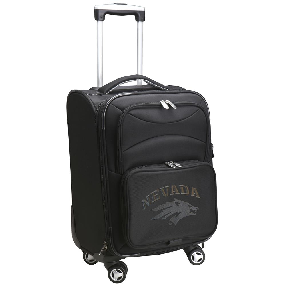 Mojo Licensing CLNAL202 NCAA Nevada Wolf Pack 21.5 x 12 x 14 Black Ballistic Nylon Softshell Carry-on Bag (1-Bag)