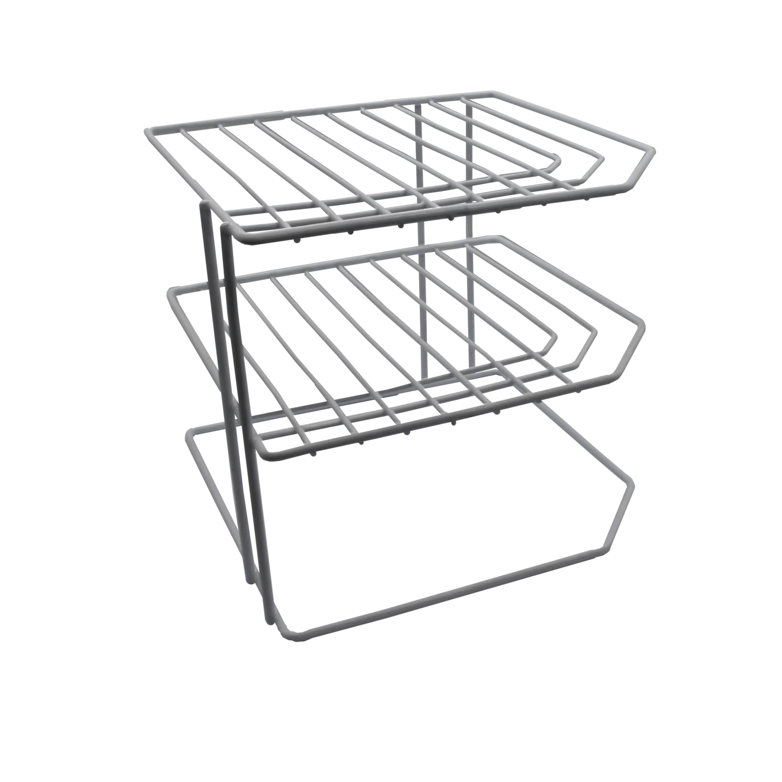 Style Selections 9.25-in W x 8.07-in H 3-Tier Freestanding Metal