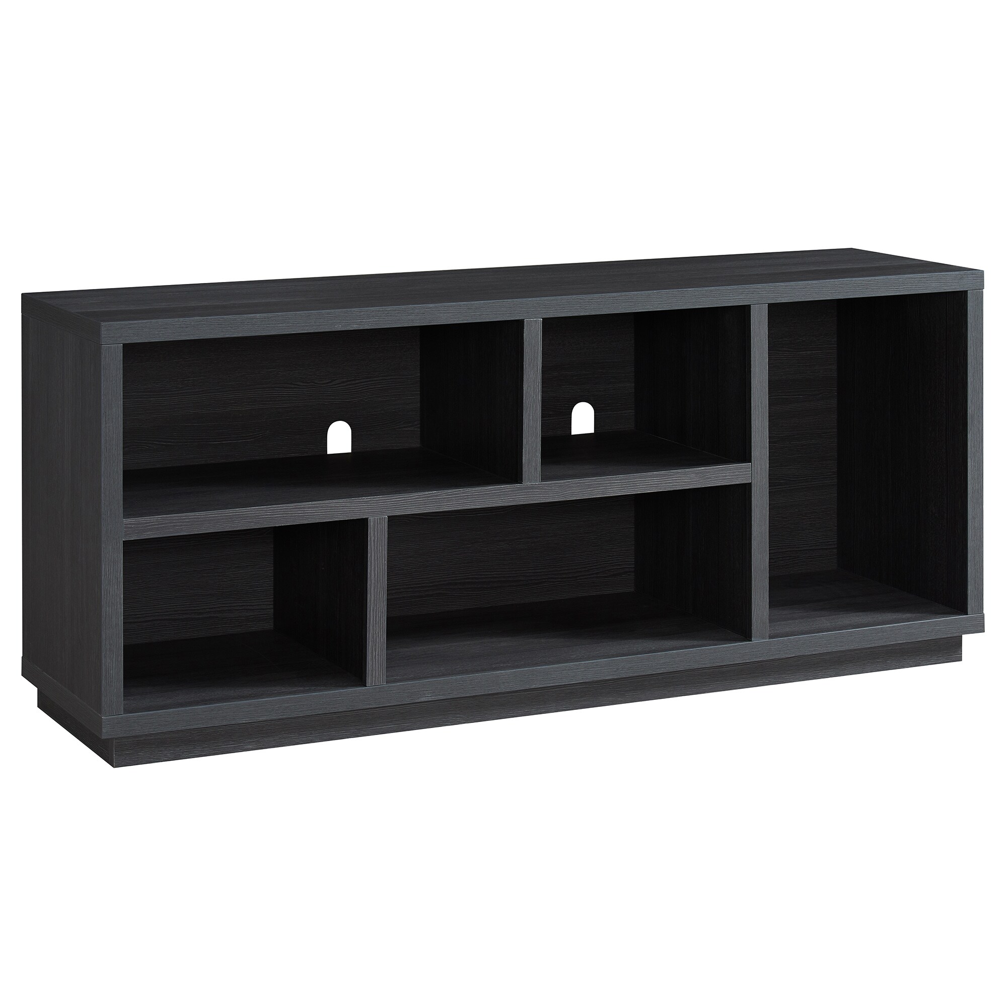 Hailey Home TV1255 Winwood Transitional Charcoal Gray TV stand ( Accommodates TVs up to 70-in )