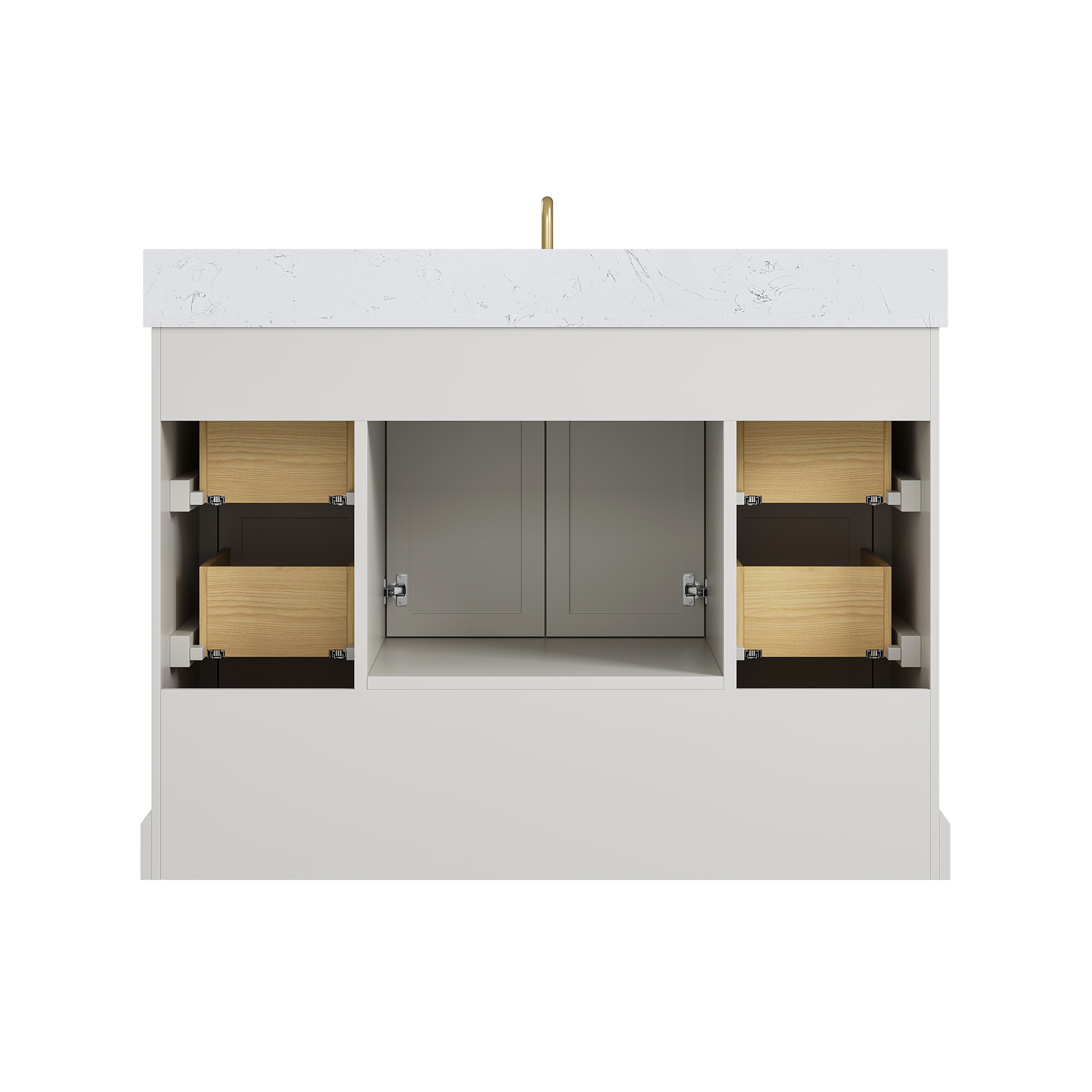 DELUXE LIVING V24028-48FG Bath-Vanity-Combo - View #5