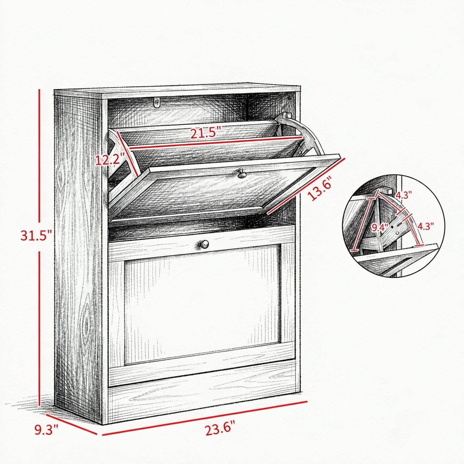 SunJet R94A8X401AFK Shoe-Racks - View #3