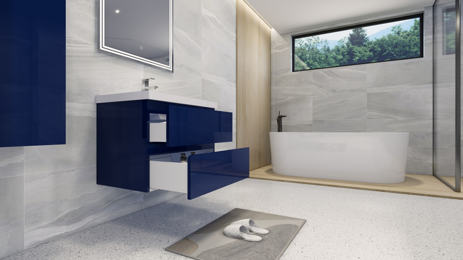 Moreno Bath MOB30-NB Bath-Vanity-Combo - View #4