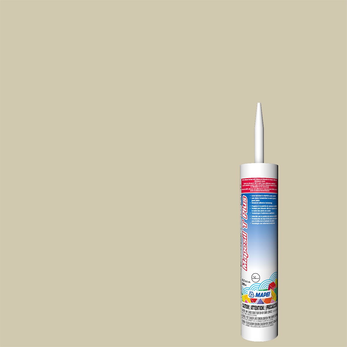 94 Straw Mapesil T Plus Silicone Caulk