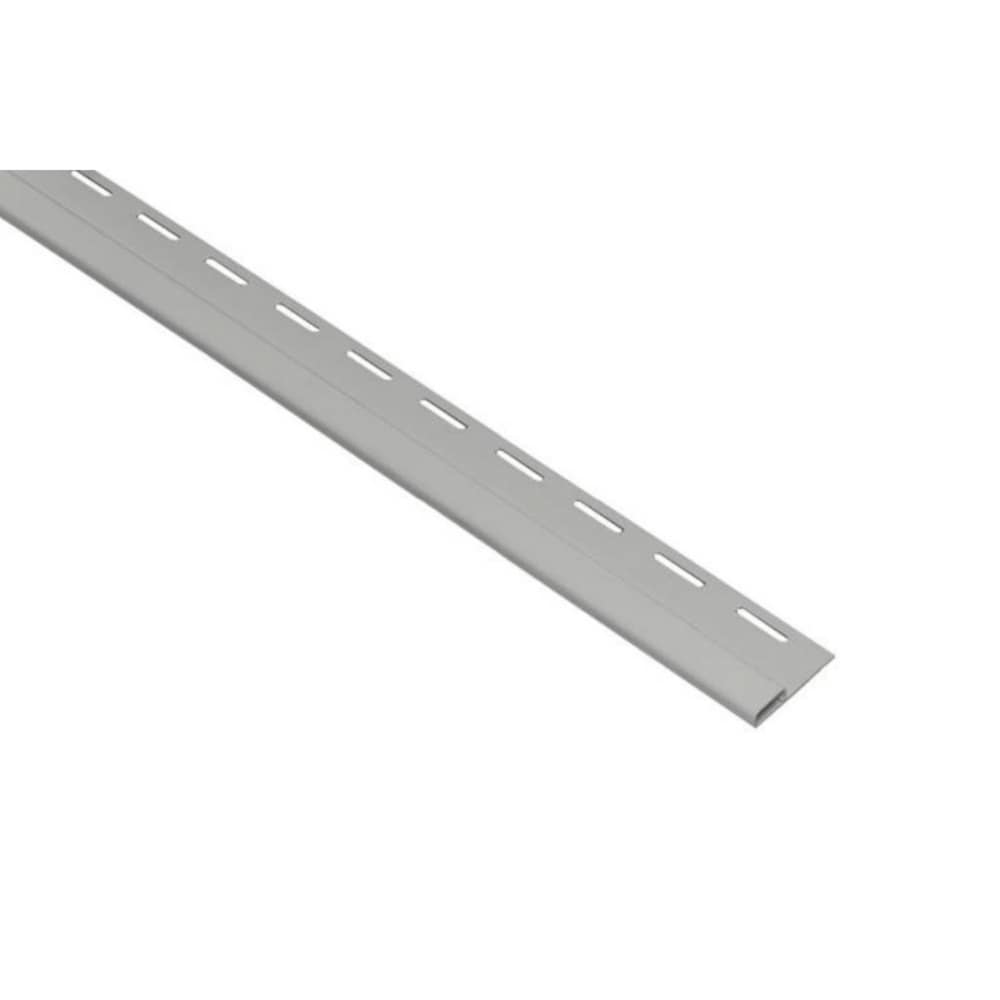 Georgia-Pacific 198678 Gray Undersill Vinyl Siding Trim 0.375-Inches x 150-Inches