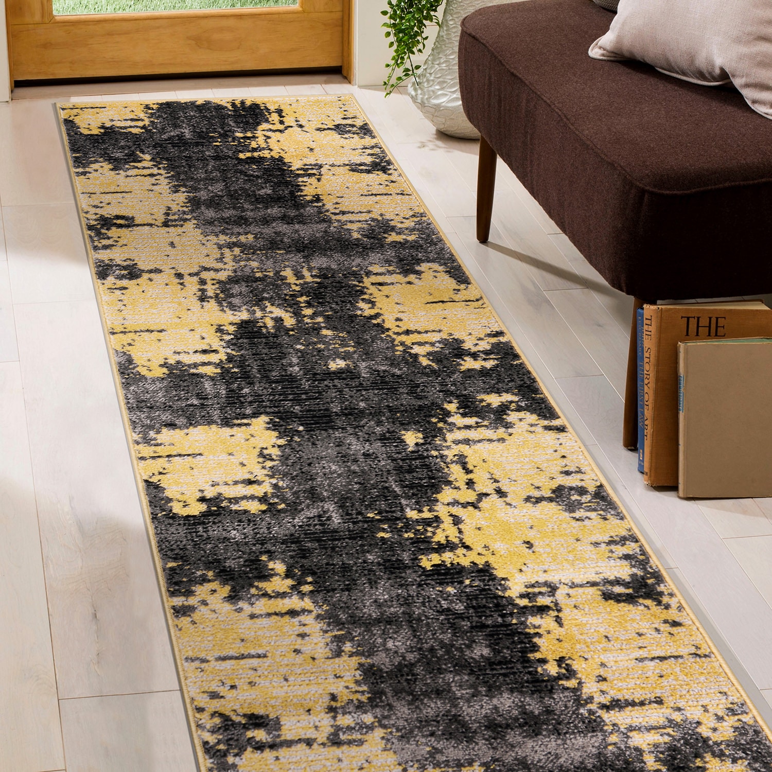 World Rug Gallery 392YELLOW2X7 rugs - View #8