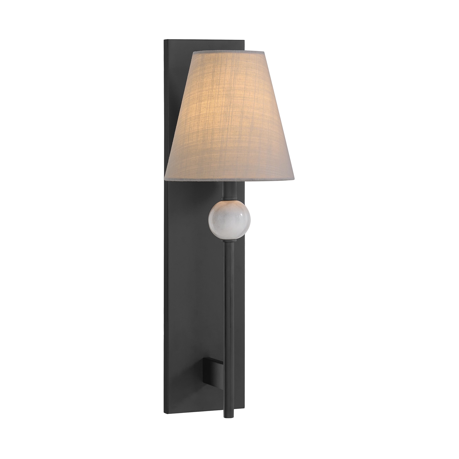 Savoy House 9-1968-1-89 Travis 1-Light Wall Sconce in Matte Black 7.5-in W 1 -Light Matte Brass Wall Sconce
