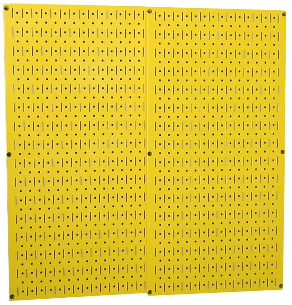 Style Selections Wooden Pegboard Set 17-Piece Wood Pegboard Kit in Brown  (24-in W x 24-in H)