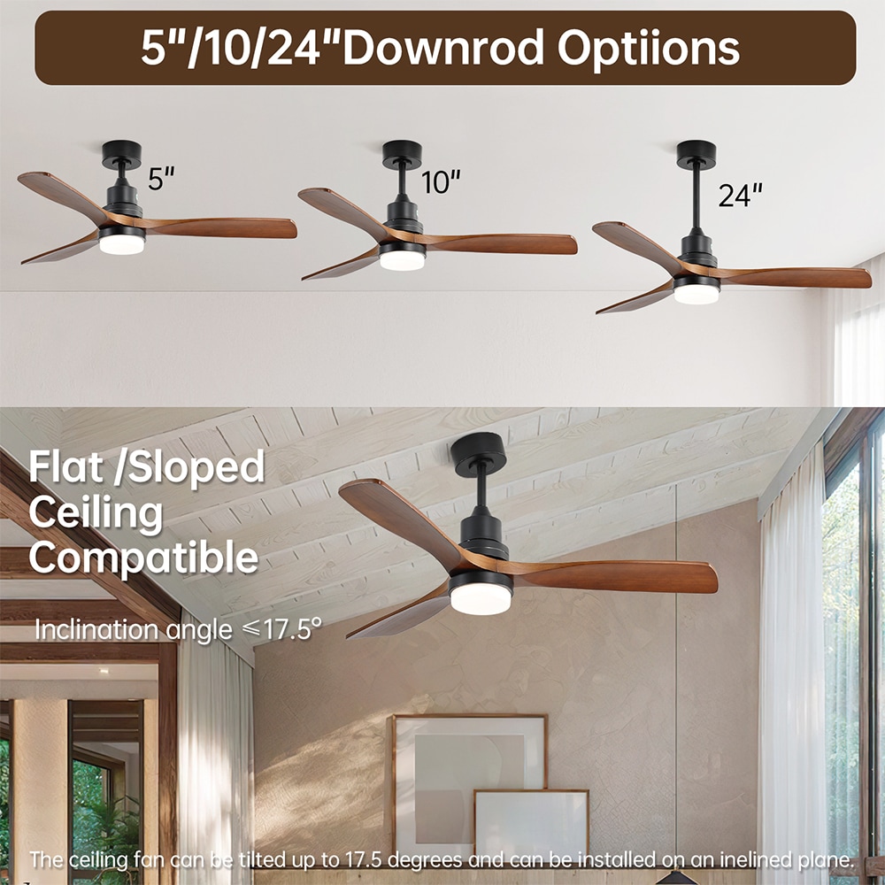 Sofucor LW-5247-BK-DC-HTM Ceiling-Fans - View #2